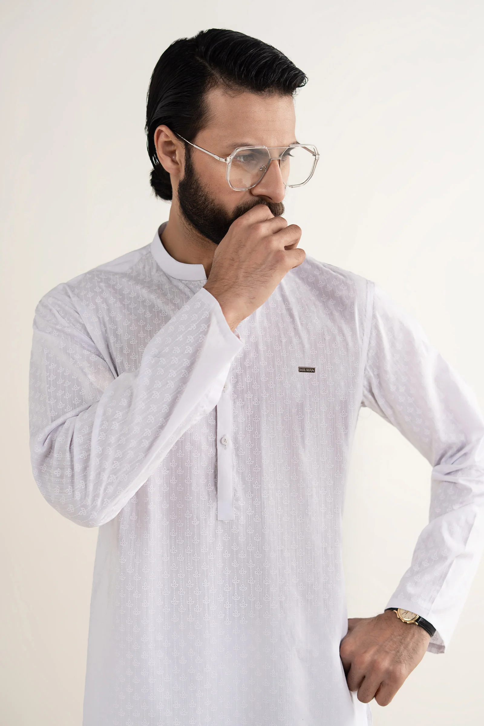 Printed Blended Kurta - Image 2