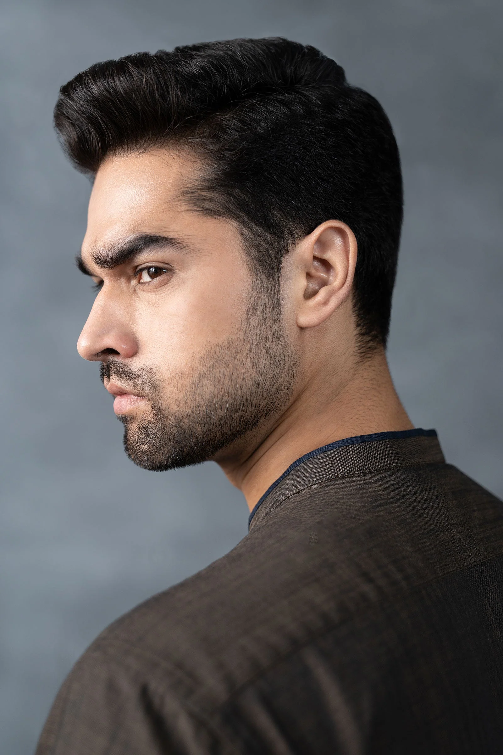Nova Yarn Dyed Khaddar Kurta - Image 2