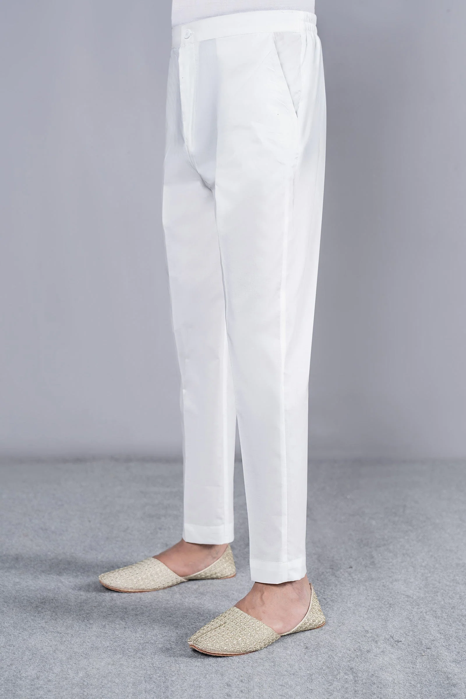 Raya Dyed Cotton Trouser - Image 2