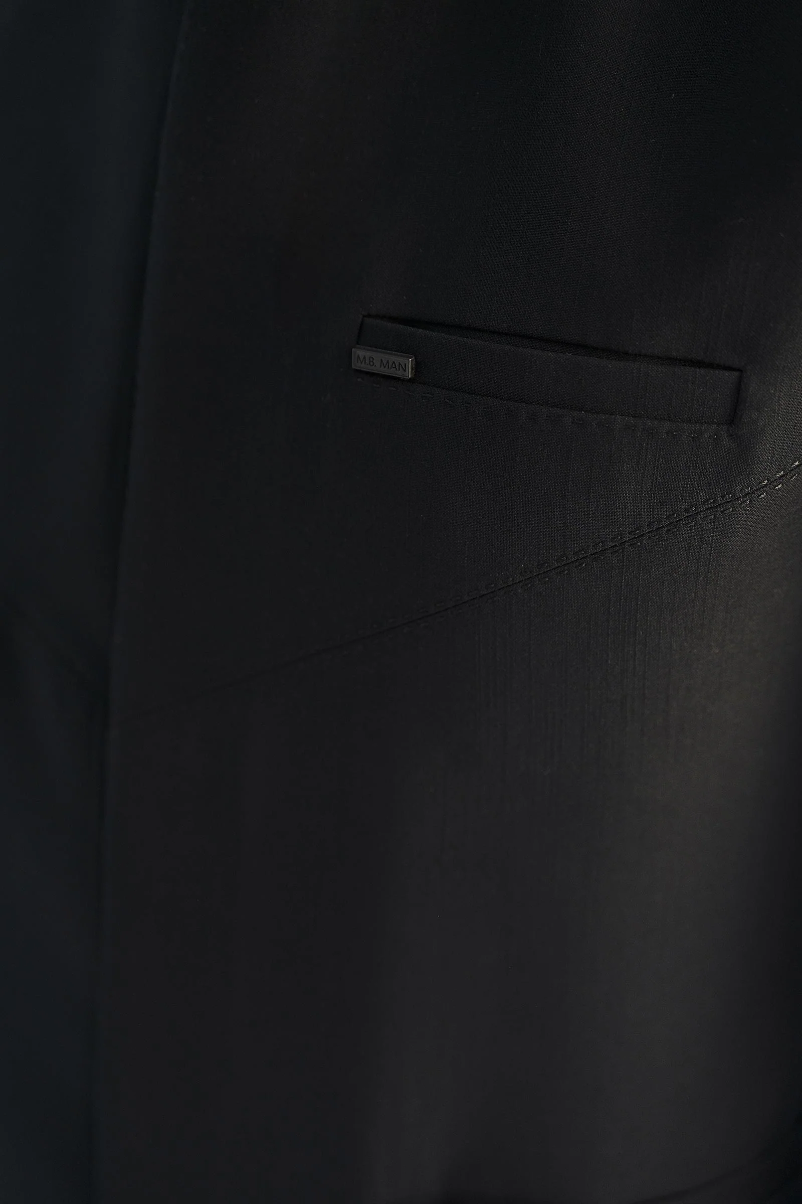 Tropical Black Waistcoat - Image 4