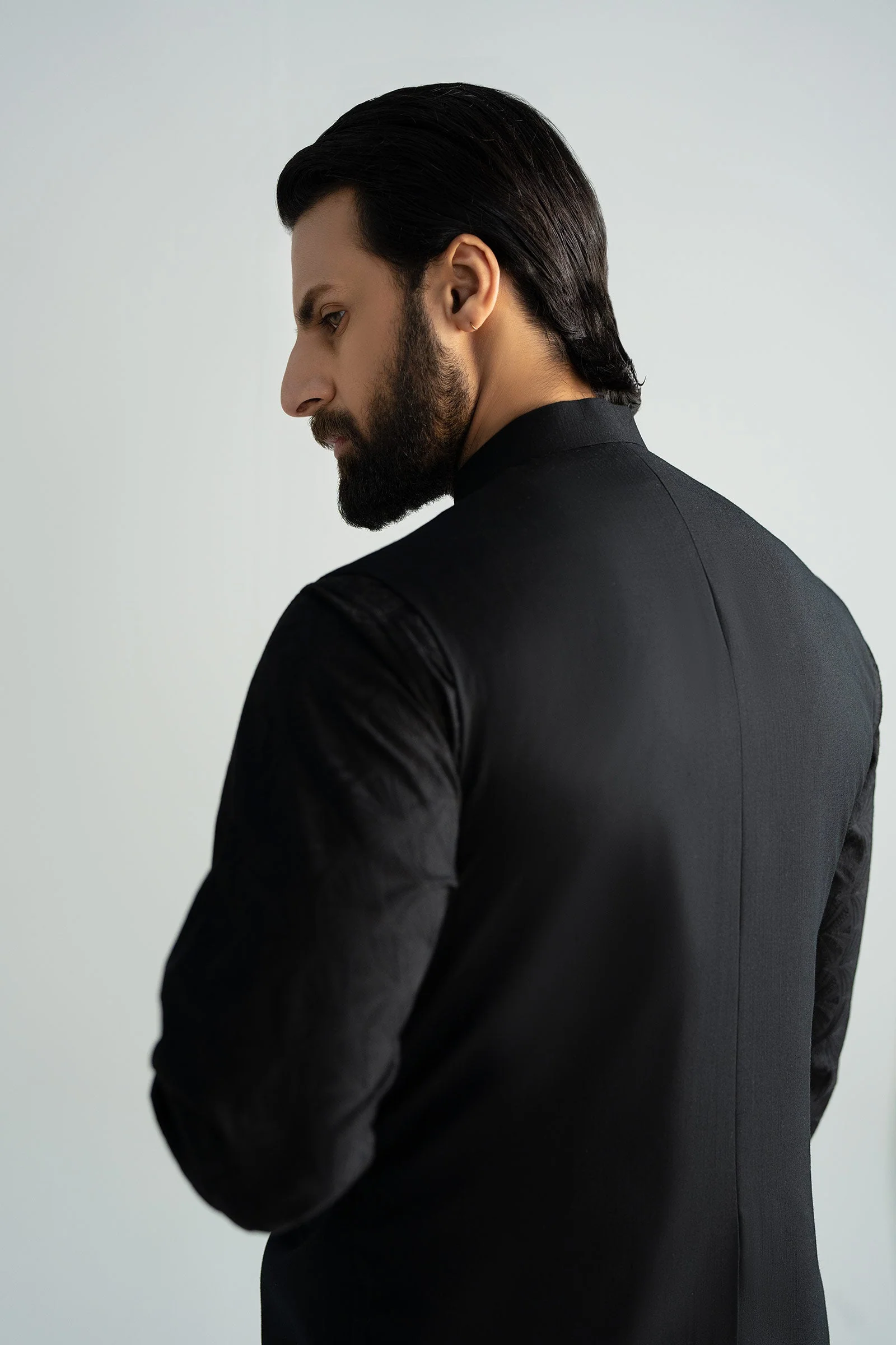 Tropical Black Waistcoat - Image 6