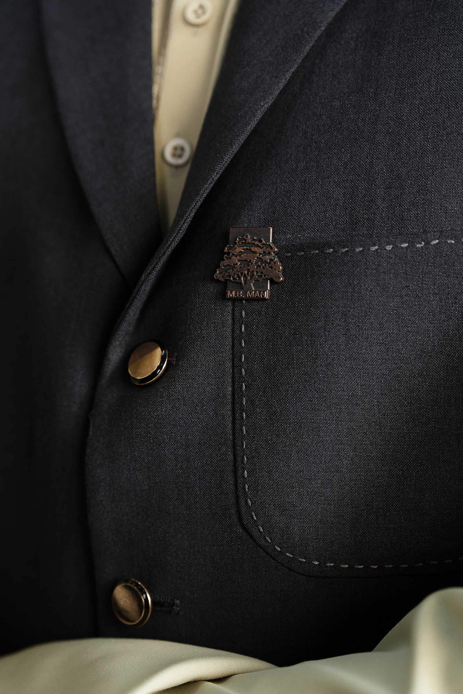 Blended Midnight Waistcoat - Image 4