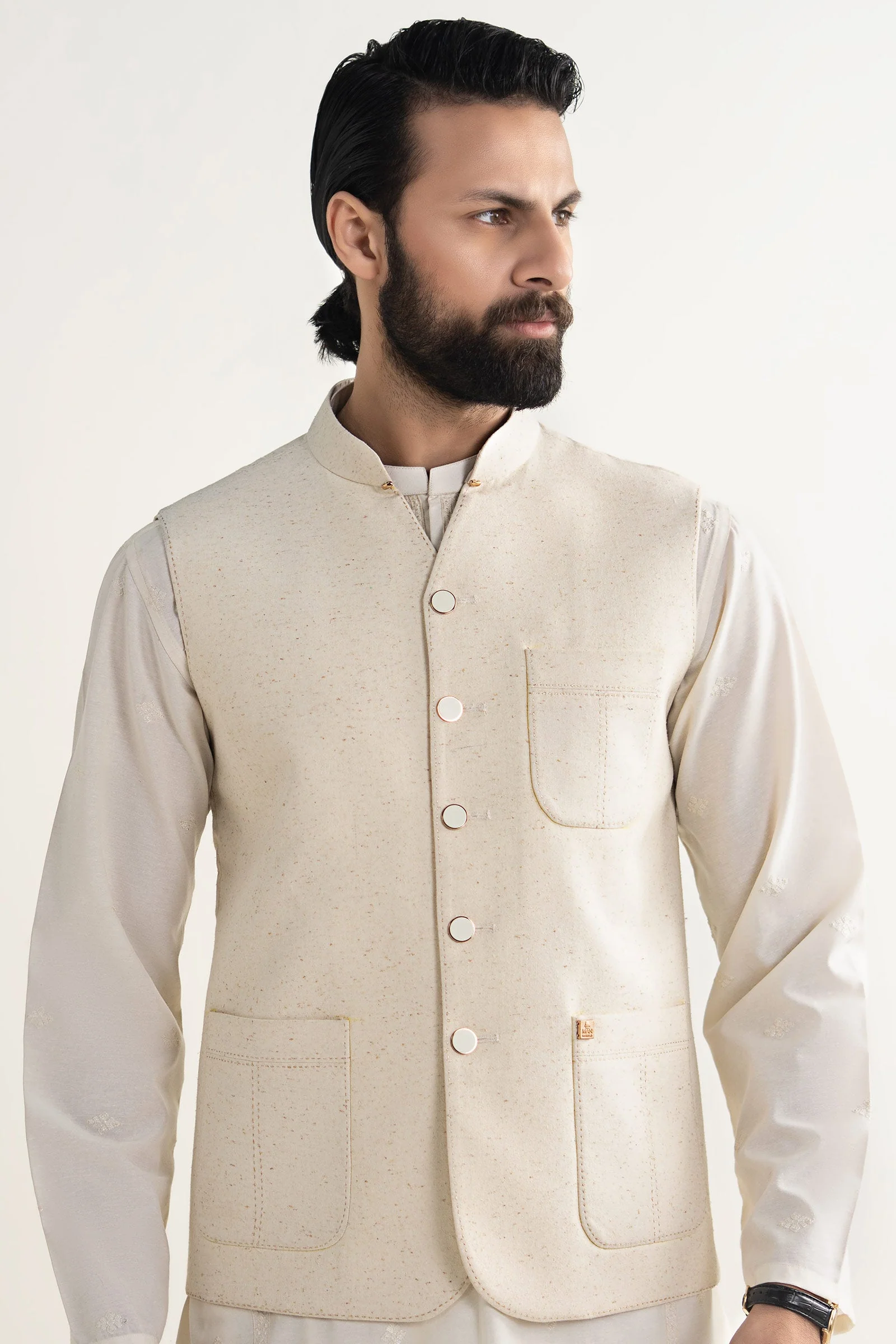 Pure Karandi Waistcoat - Image 2