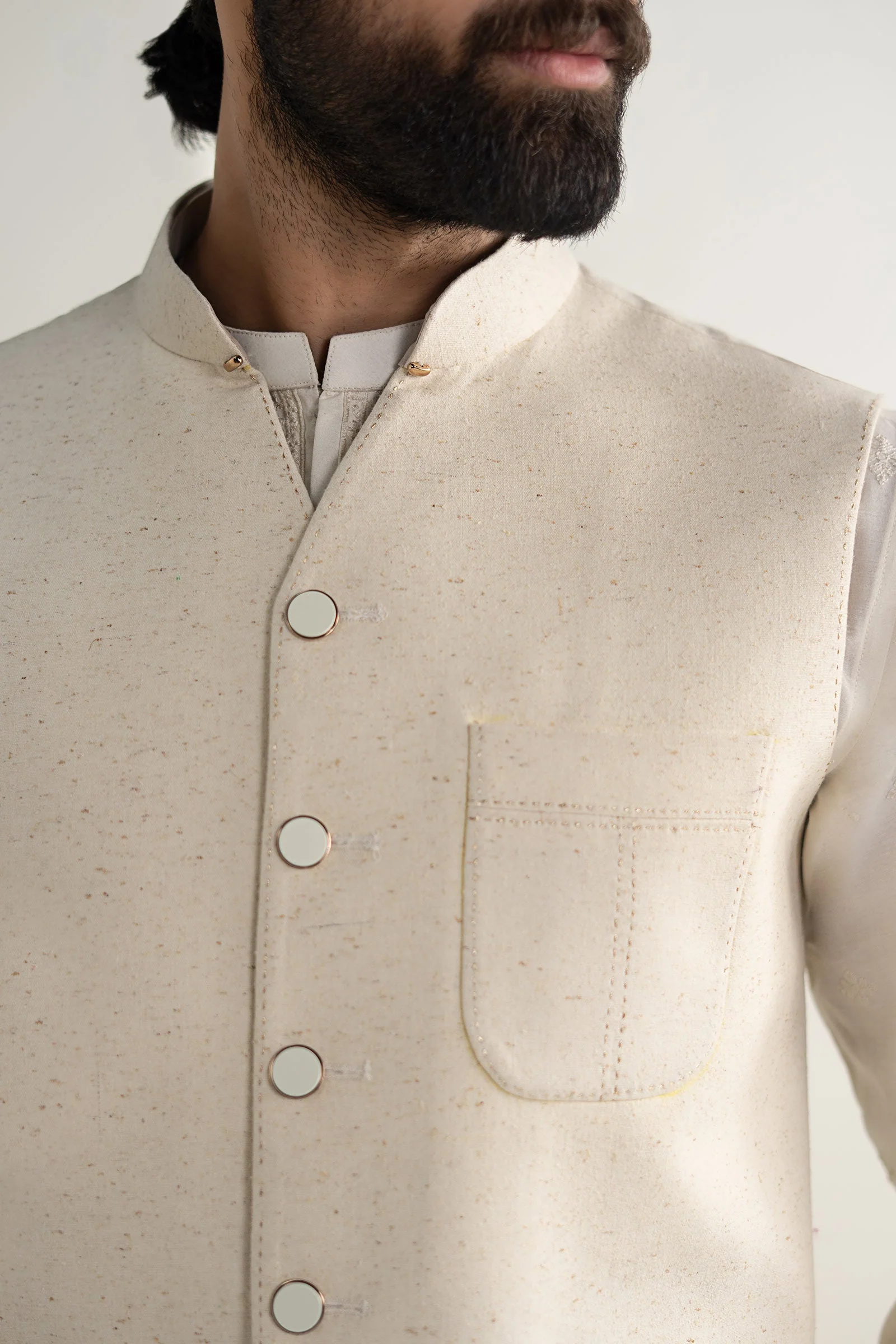 Pure Karandi Waistcoat - Image 5