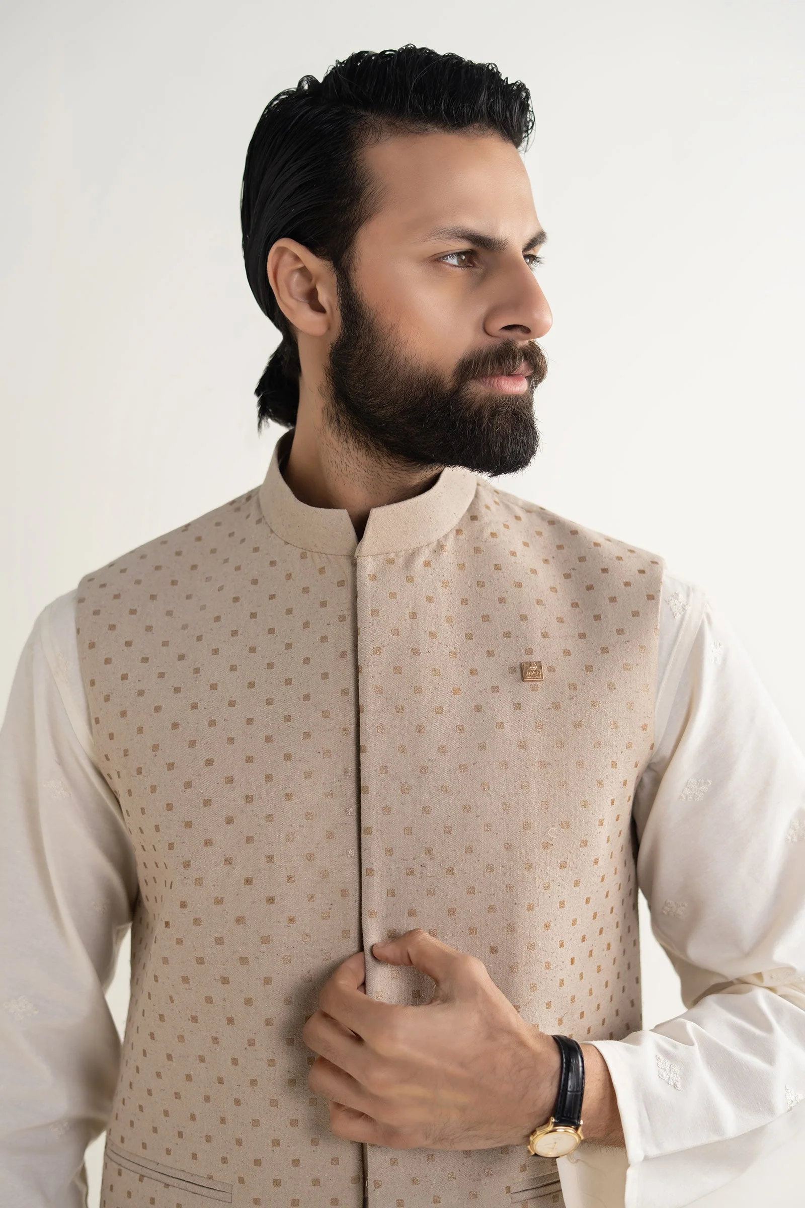 Pure Karandi Waistcoat - Image 2
