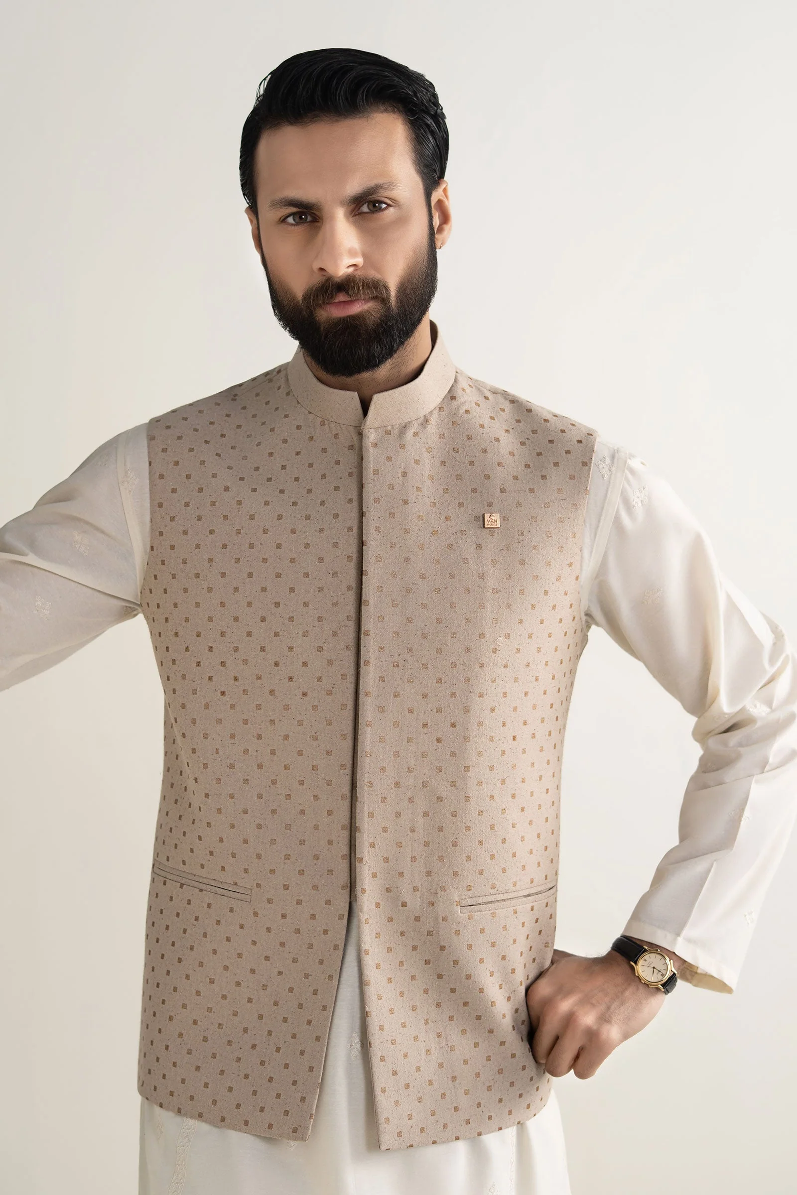 Pure Karandi Waistcoat - Image 3