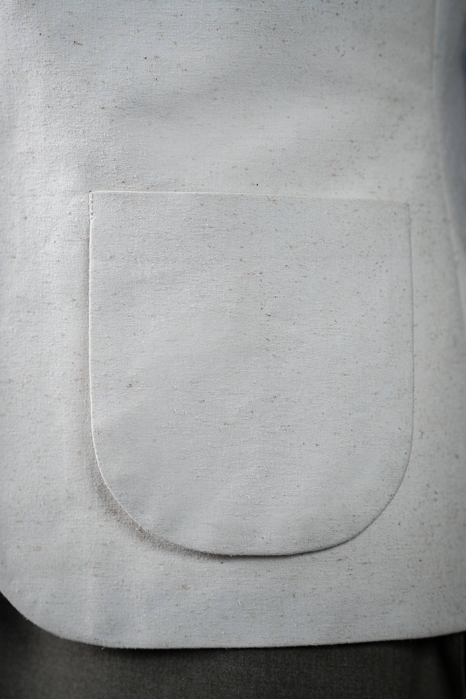 Natural Karandi Waistcoat - Image 3