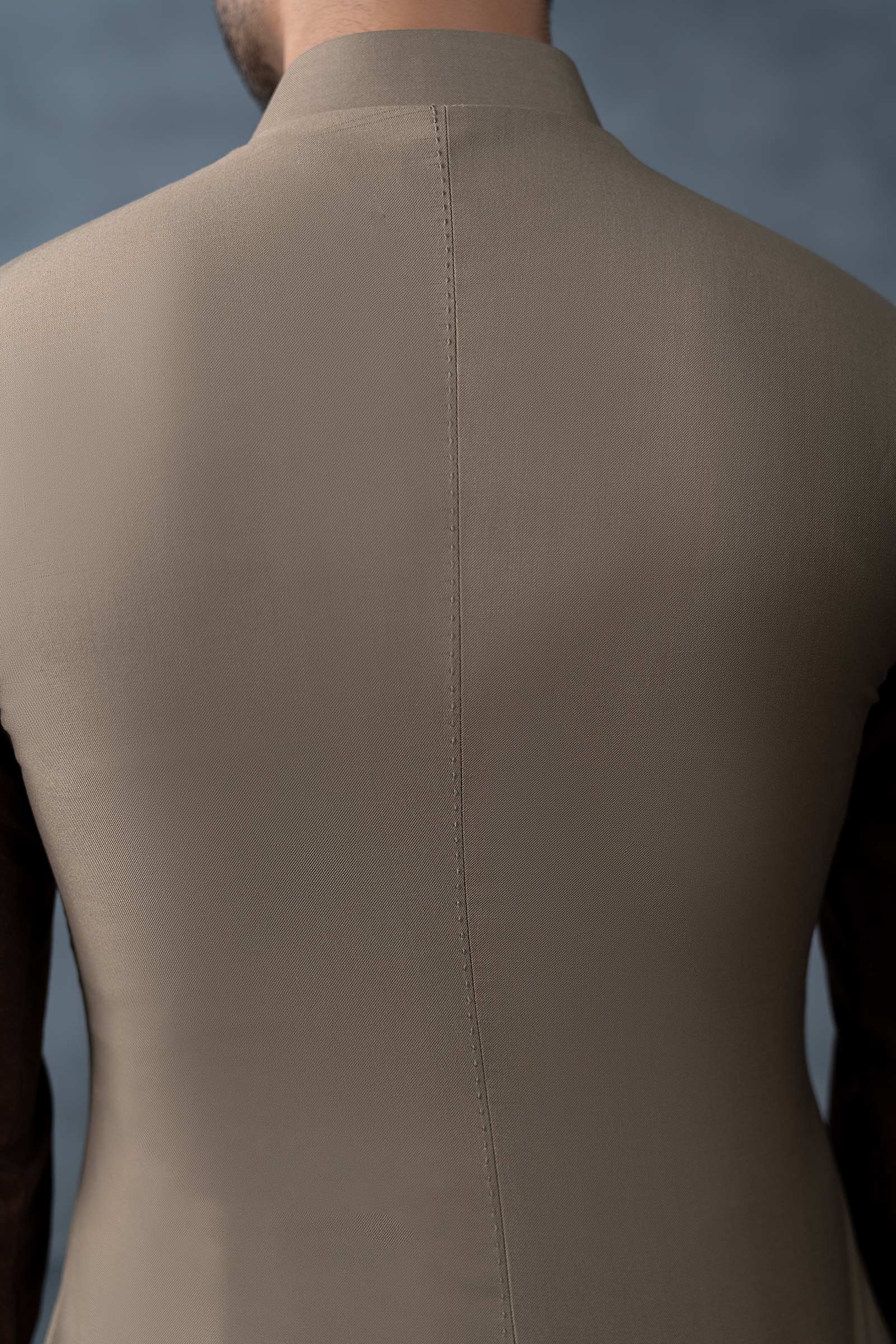 Tropical Khakki Waistcoat - Image 4