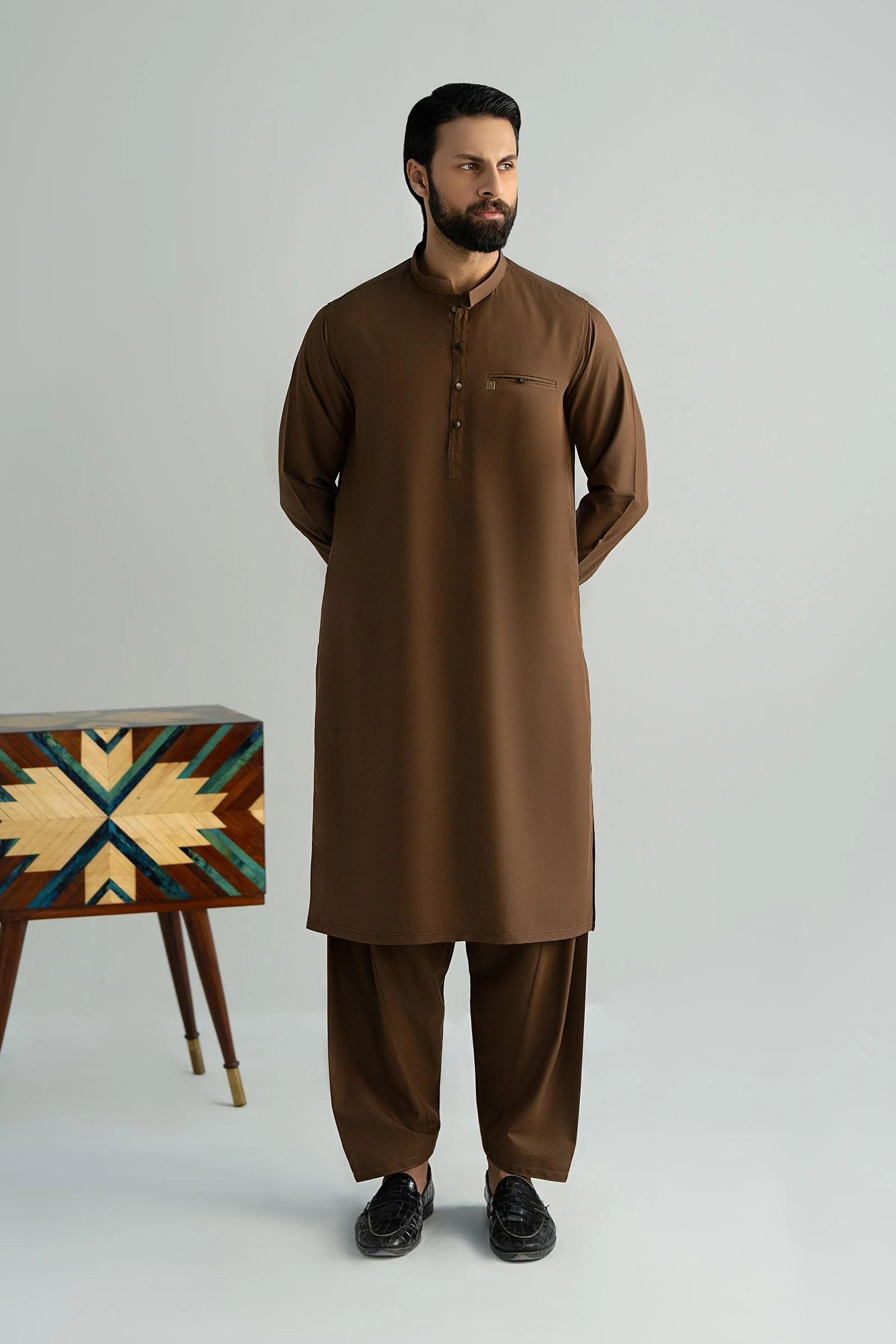 2 Piece Blended Suit - Image 3