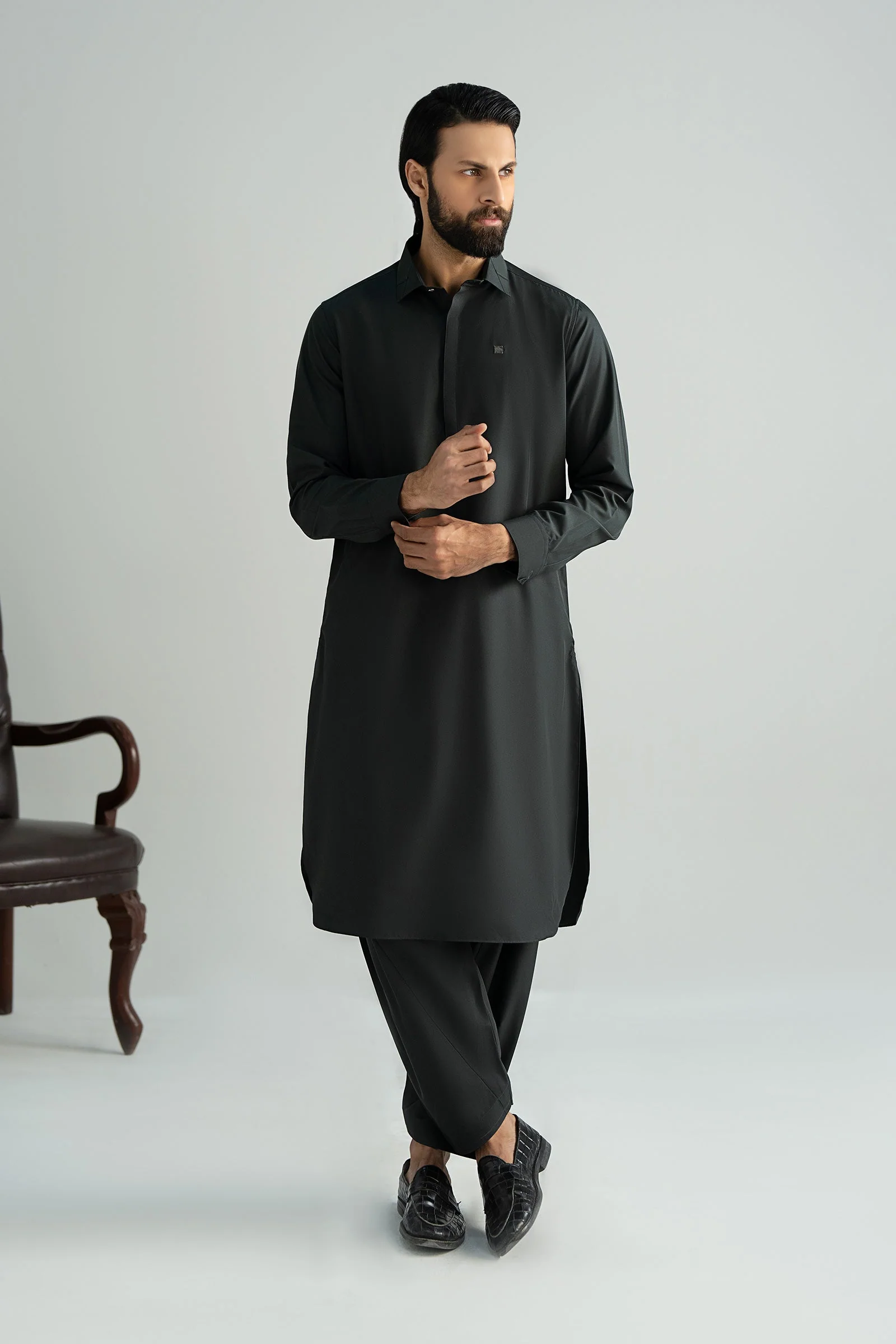 2 Piece Blended Suit - Image 5