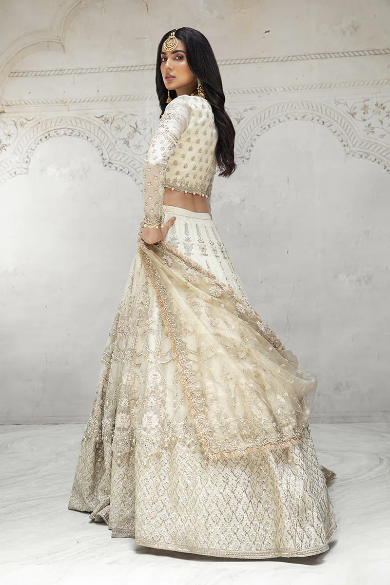 Maria B. Couture Off White MC-019 - Image 3
