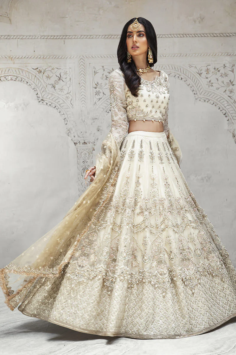 Maria B. Couture Off White MC-019