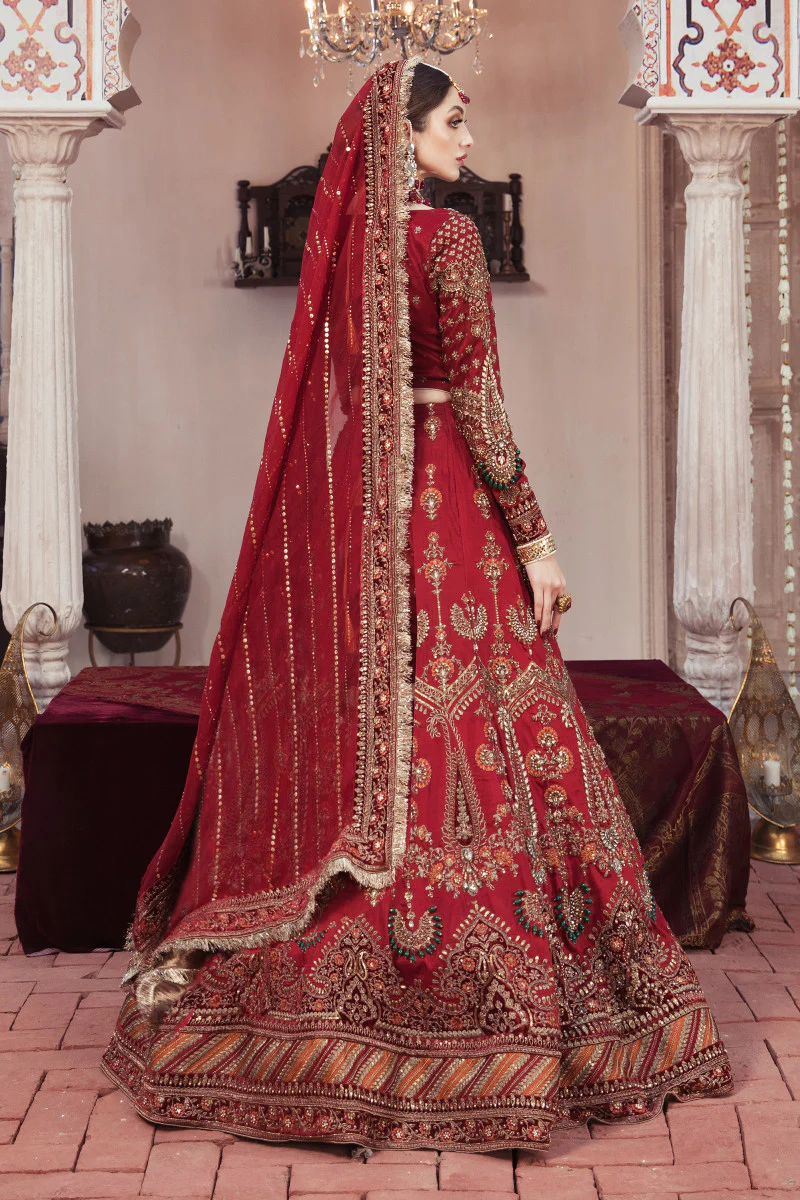 MARIA B. Couture Deep Red MC-029 - Image 3