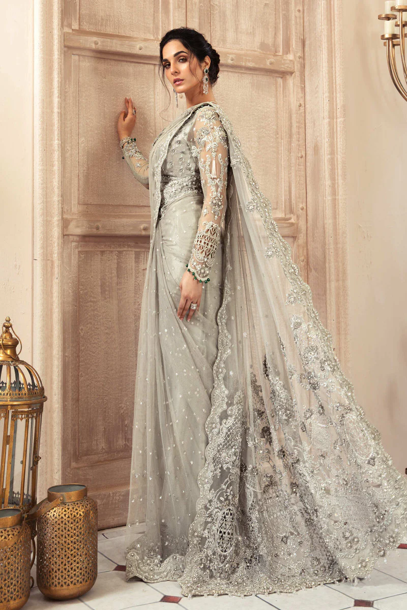 MARIA B. Couture Grey MC-037 - Image 3