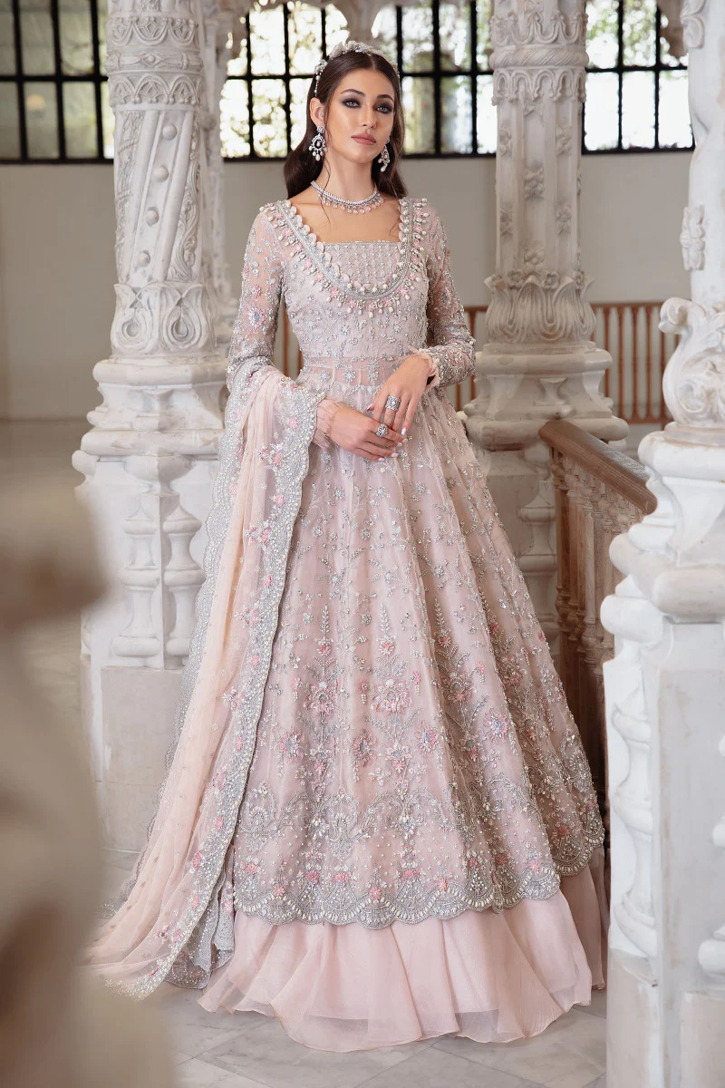 Maria B. Couture Pale Pink MC-042 - Image 2