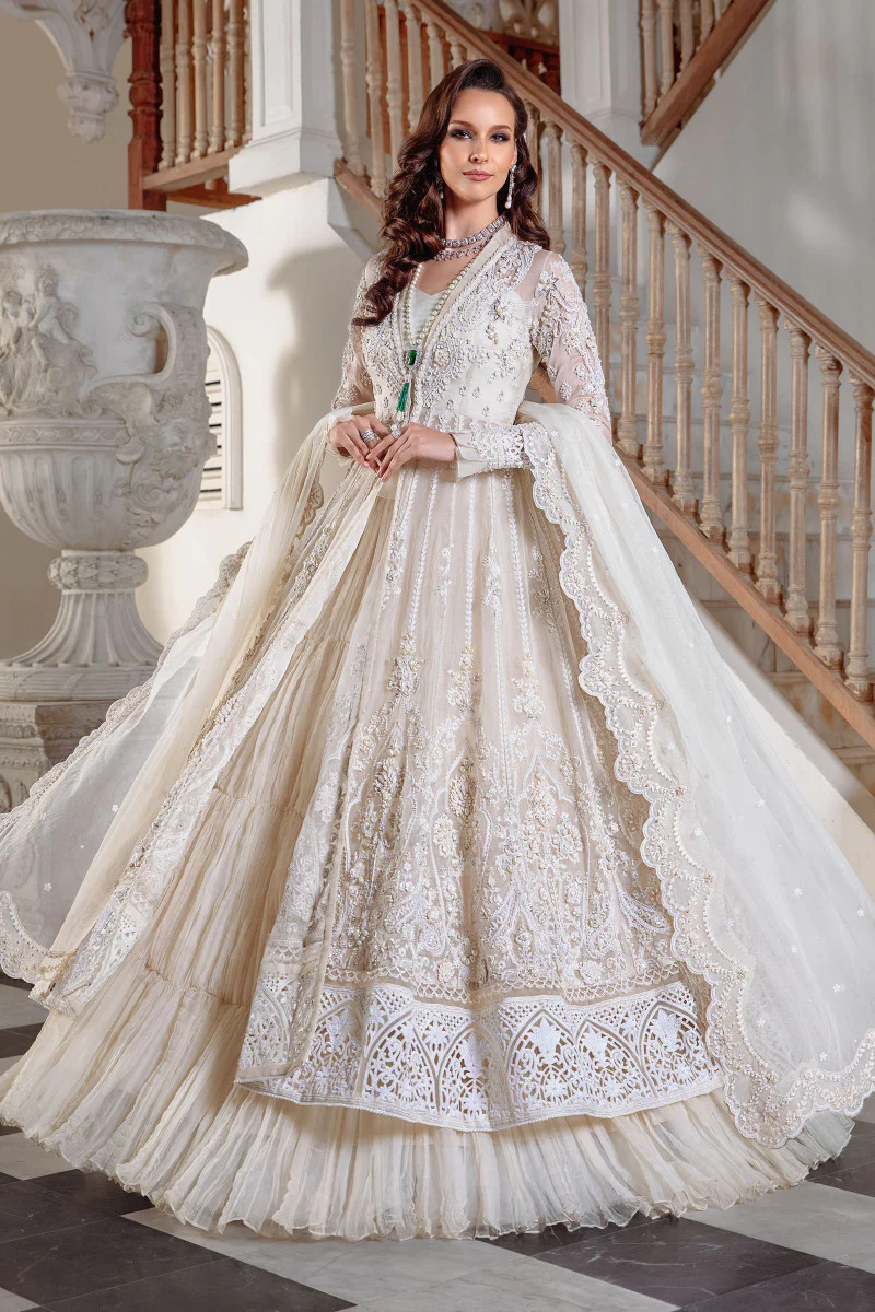 Maria B. Couture White MC-044 - Image 2