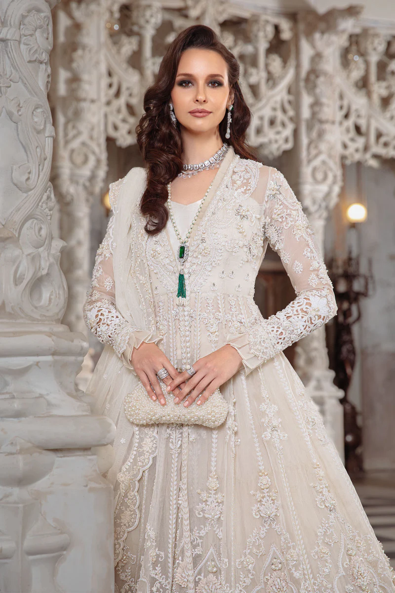 Maria B. Couture White MC-044 - Image 3
