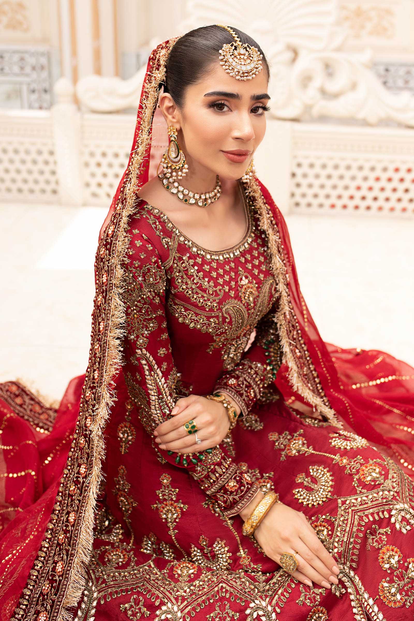 MARIA B. Couture Deep Red MC-907 - Image 3