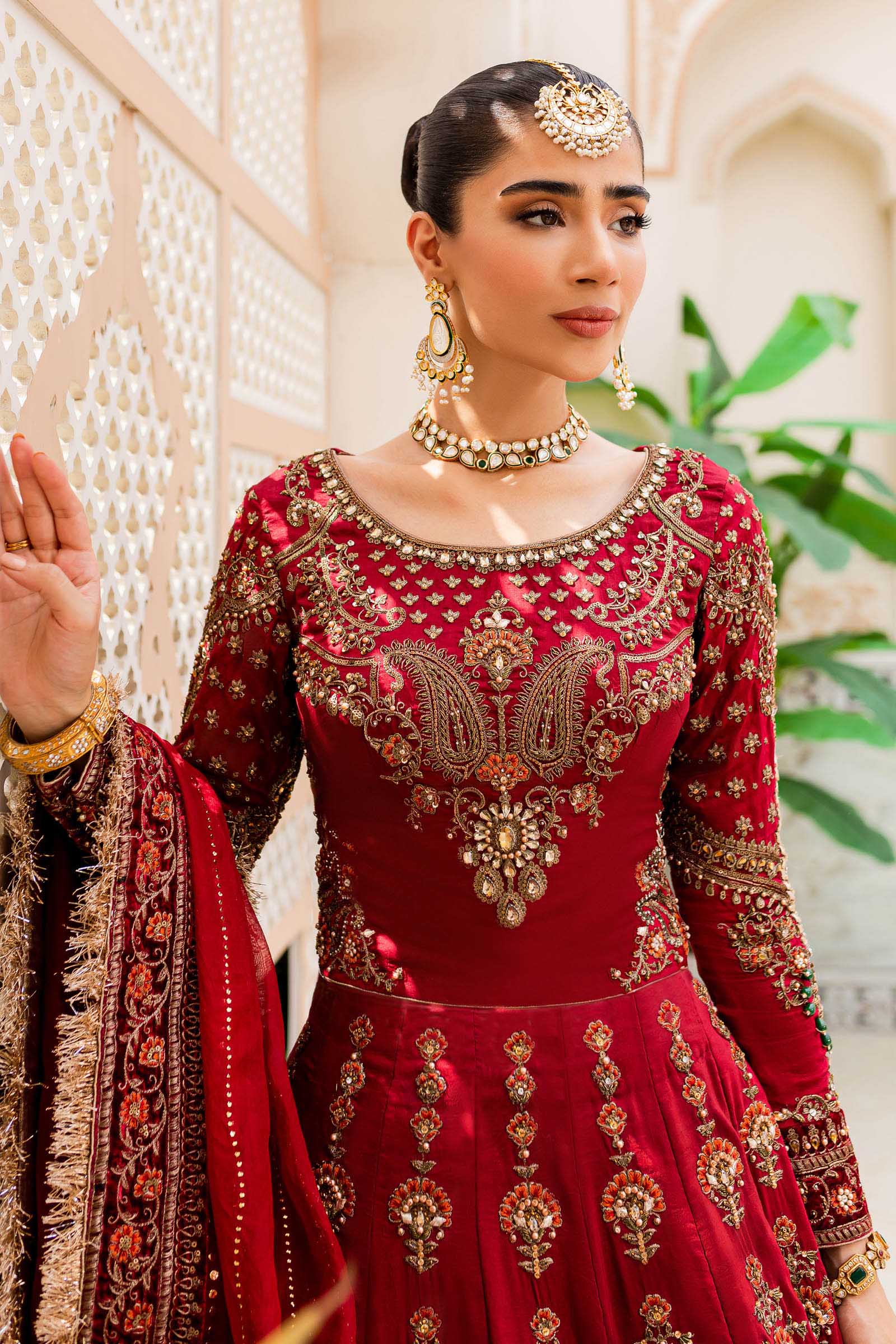MARIA B. Couture Deep Red MC-907 - Image 4
