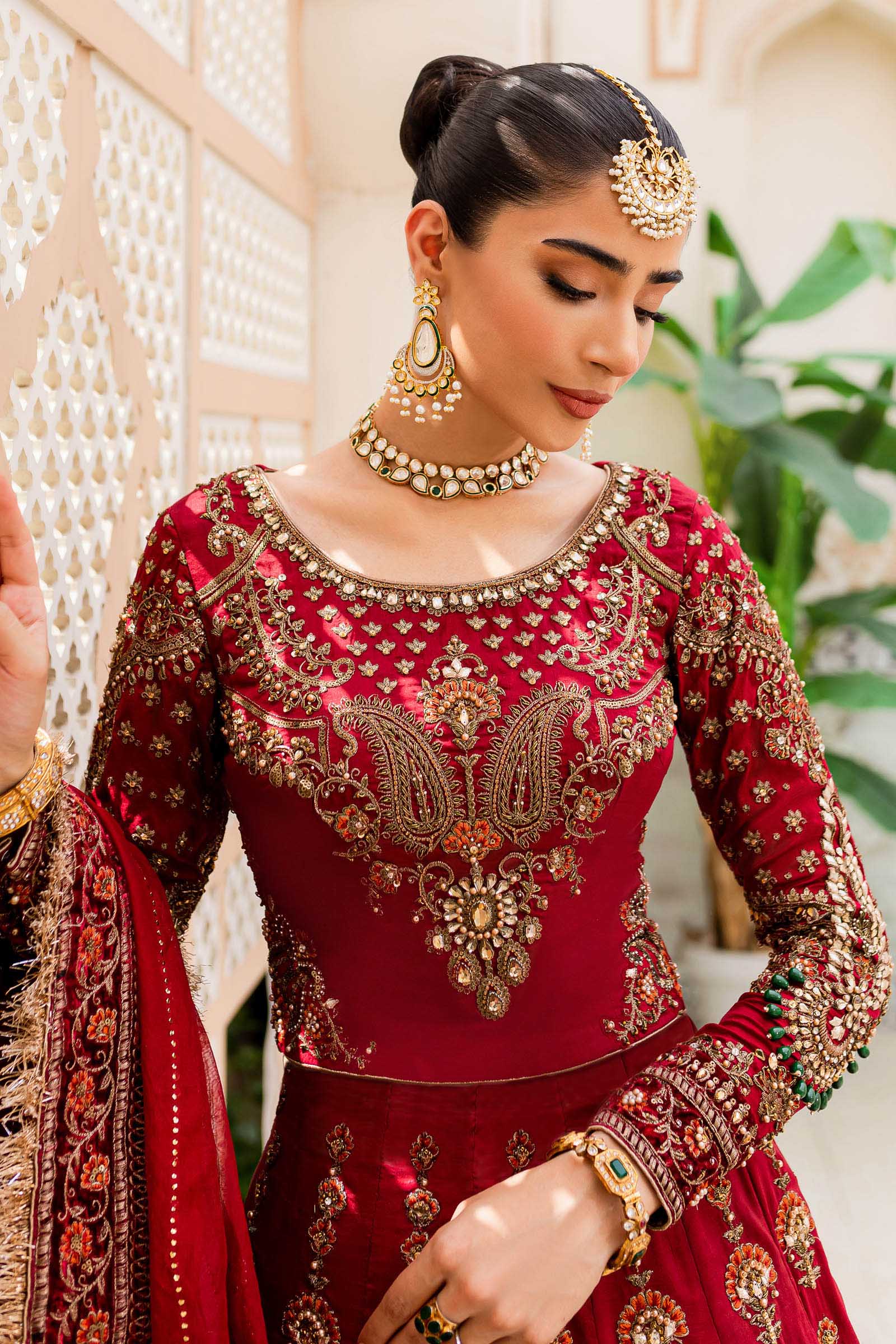 MARIA B. Couture Deep Red MC-907 - Image 5