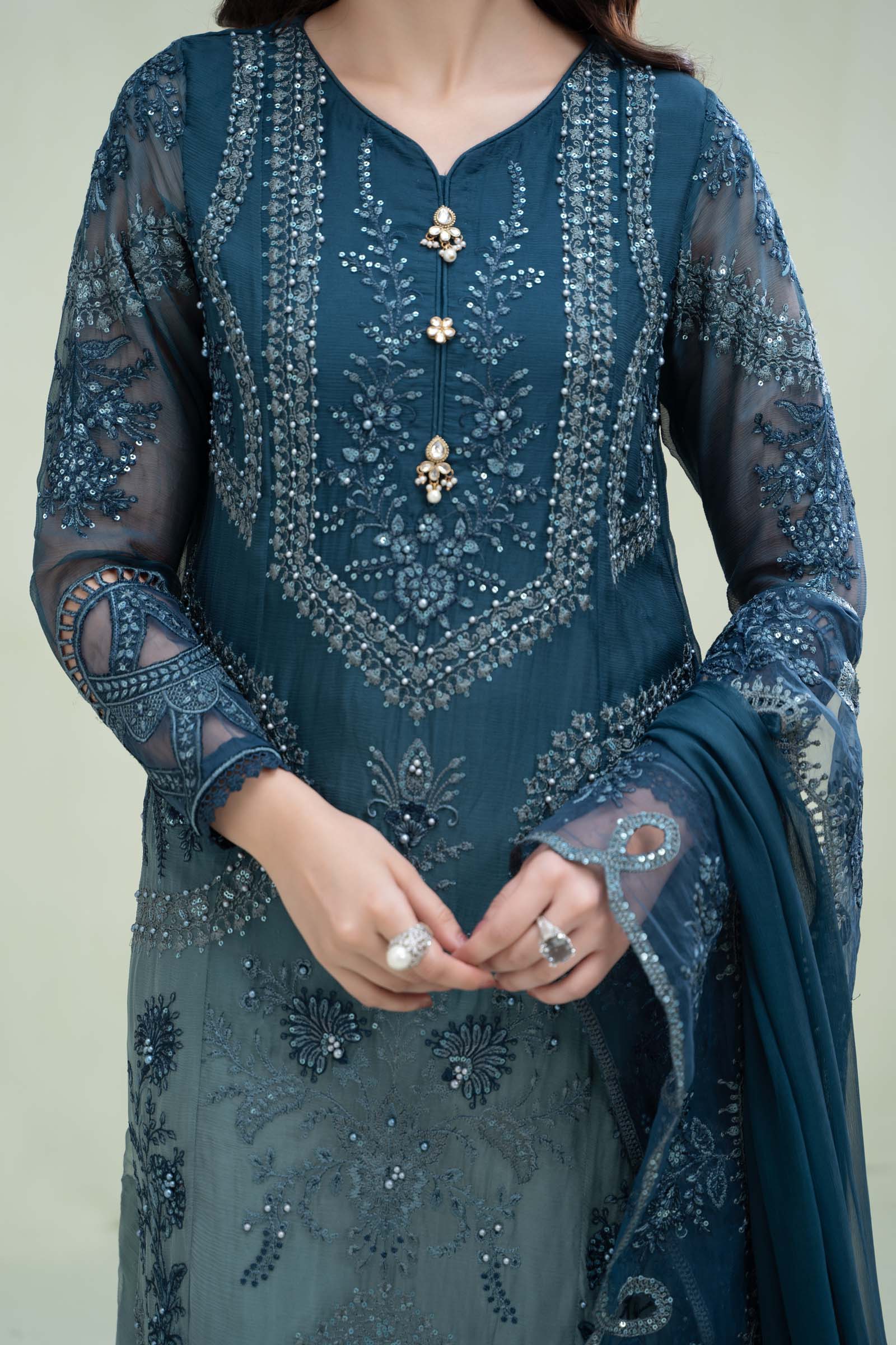 Suit Teal Blue MCS-23-102 - Image 3