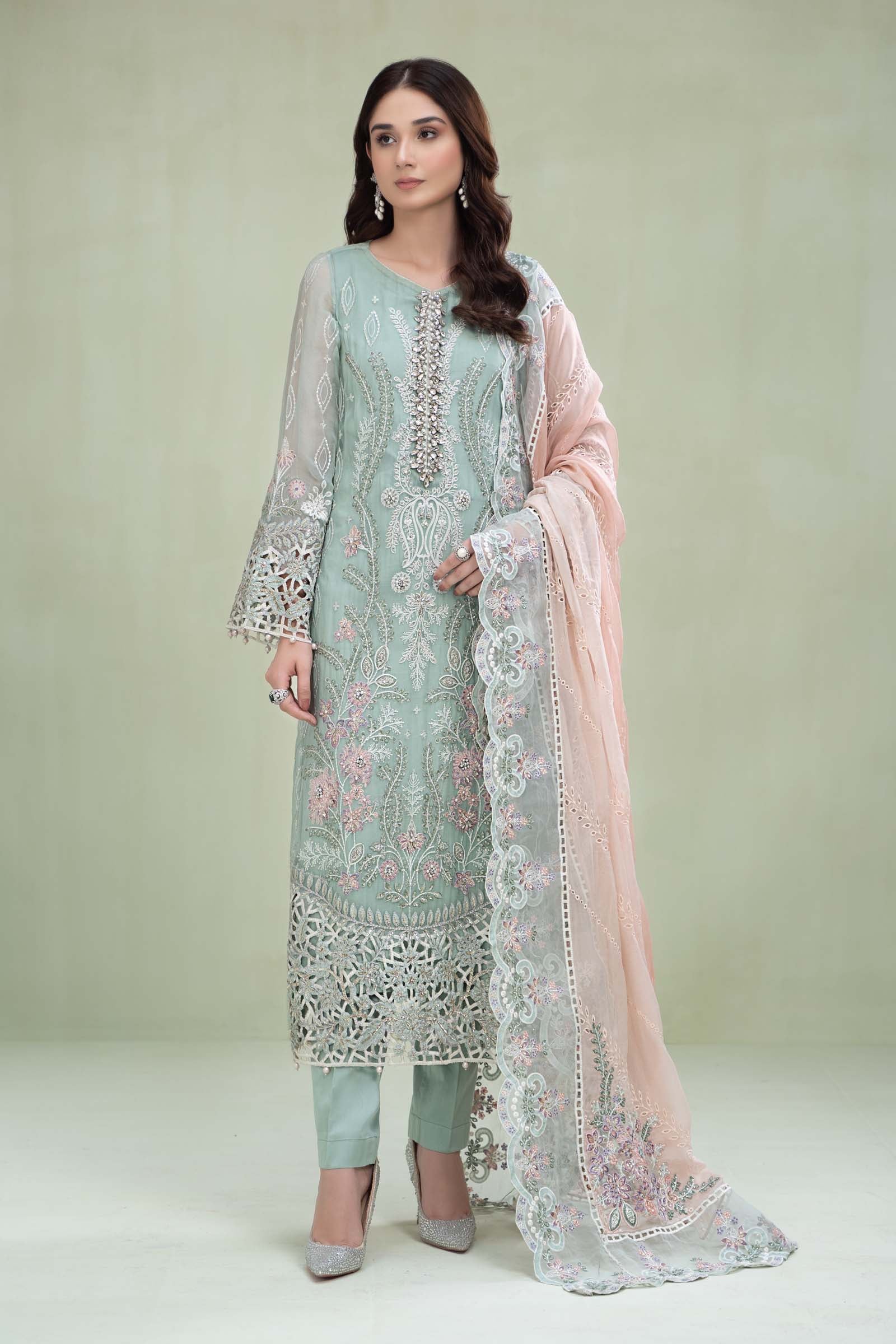 Suit Mint Green MCS-23-104