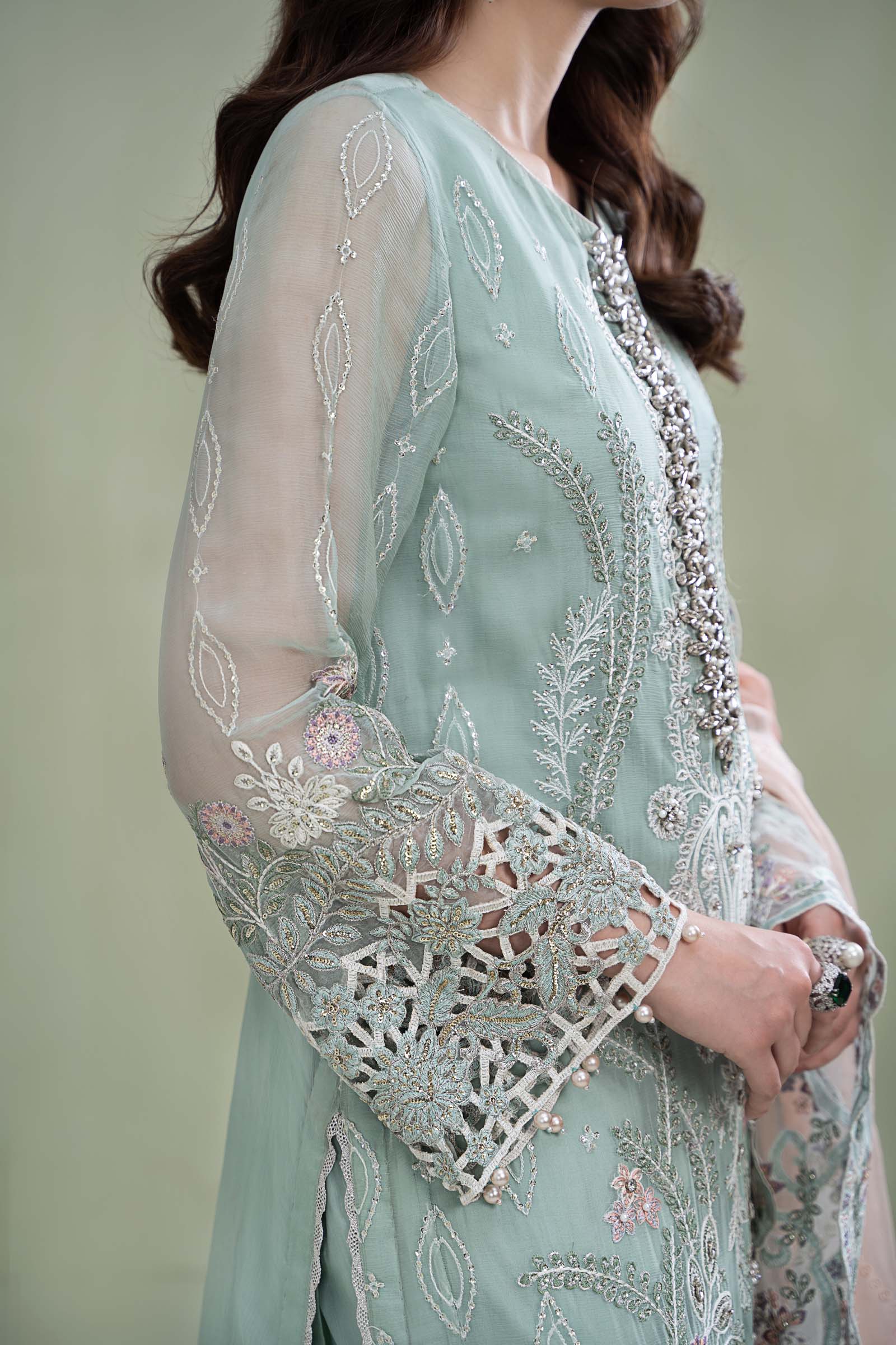 Suit Mint Green MCS-23-104 - Image 3