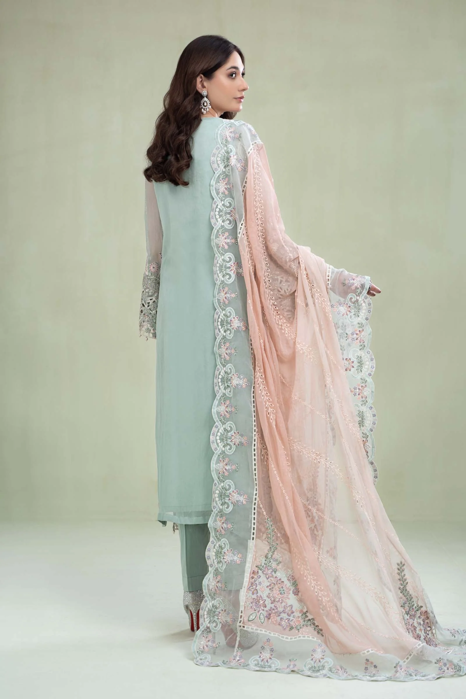 Suit Mint Green MCS-23-104 - Image 7