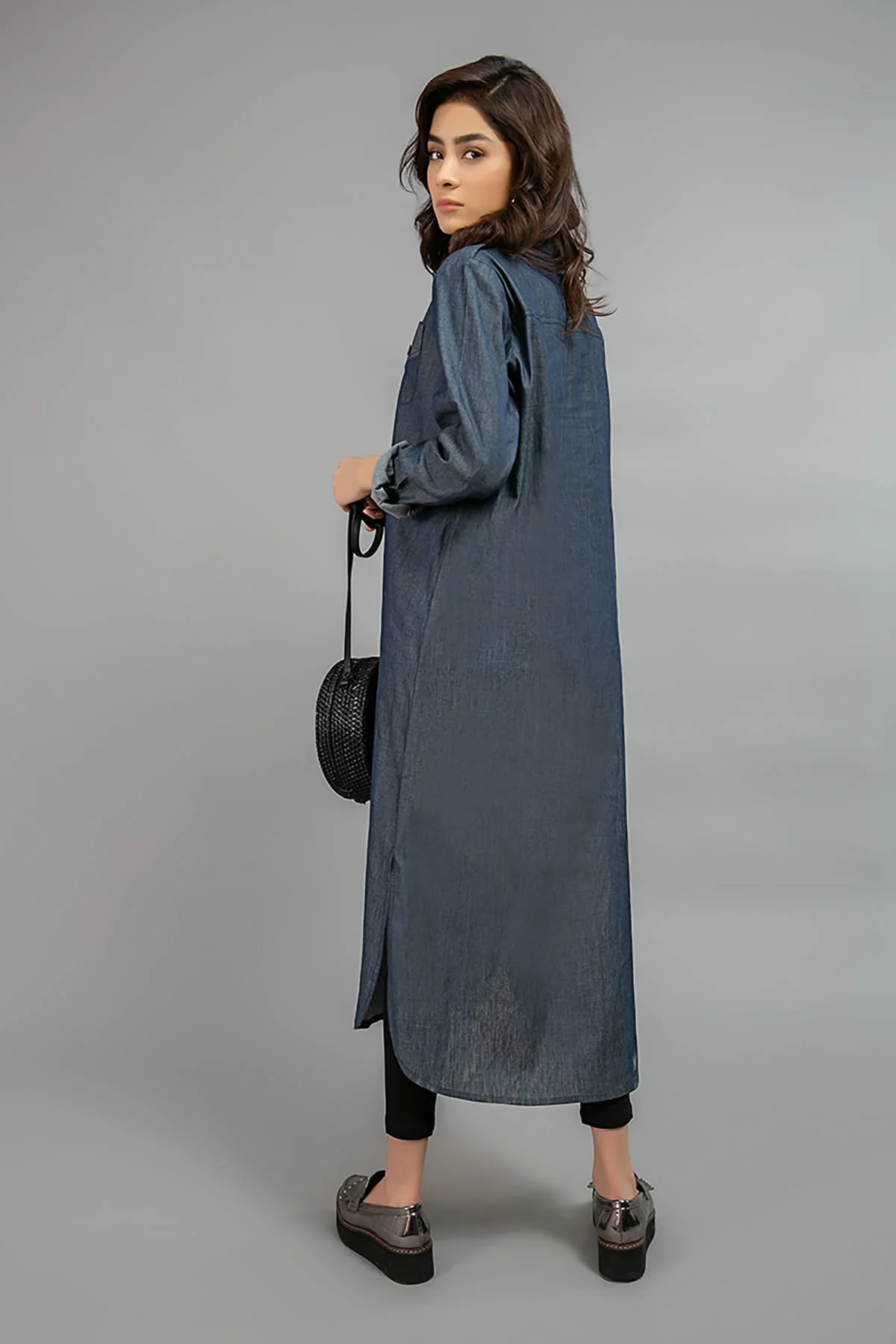 Shirt - Blue - MG-W20-26 - Image 3
