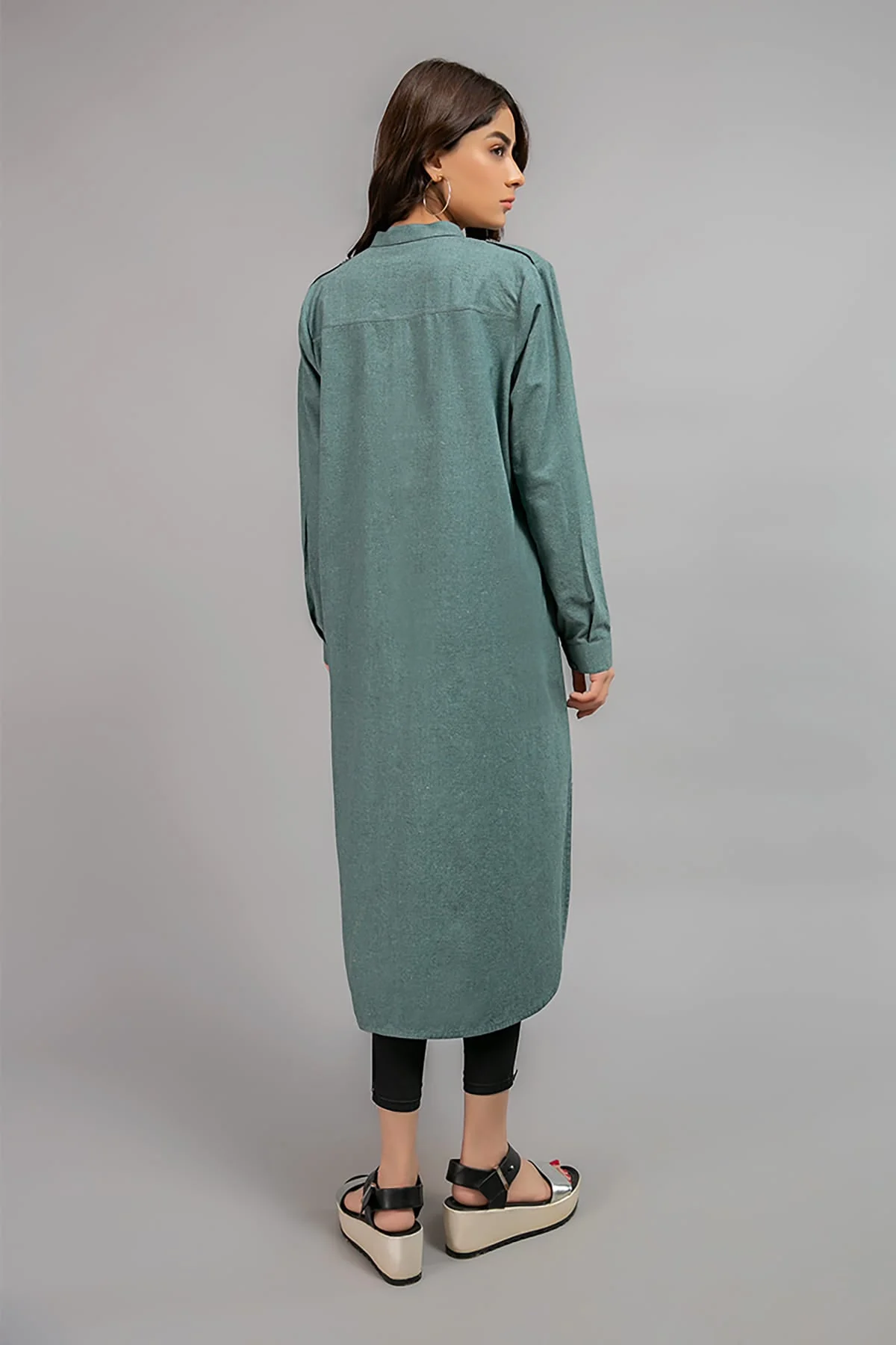 Shirt Sea Green MG-W20-38 - Image 3