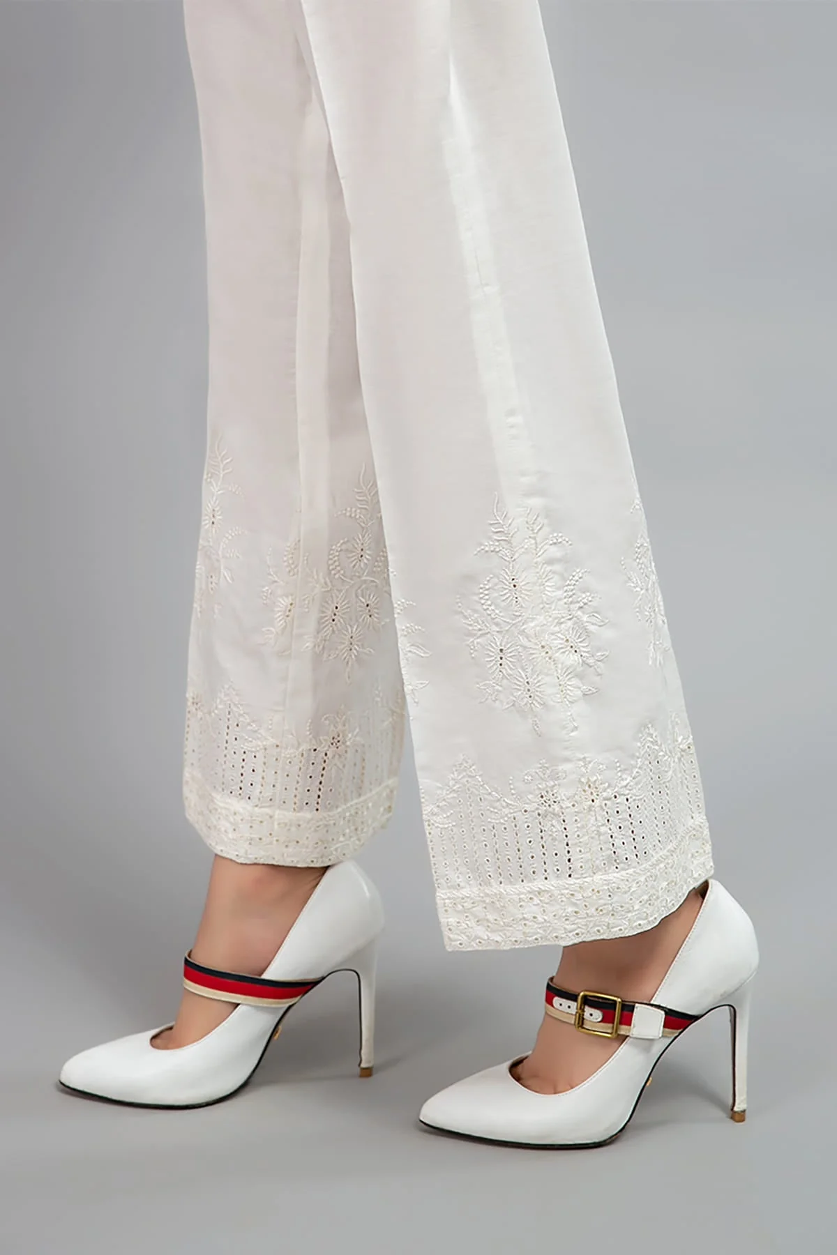 Trouser - White MG-W20-81 - Image 2