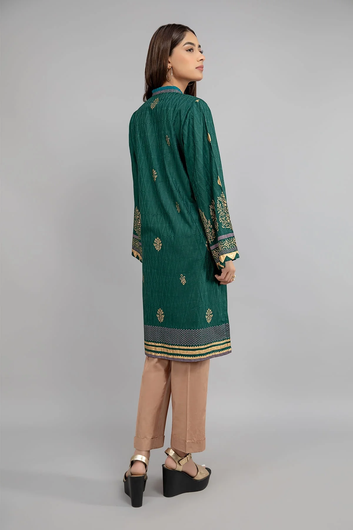 Shirt - Green - MG-W20-82 - Image 3