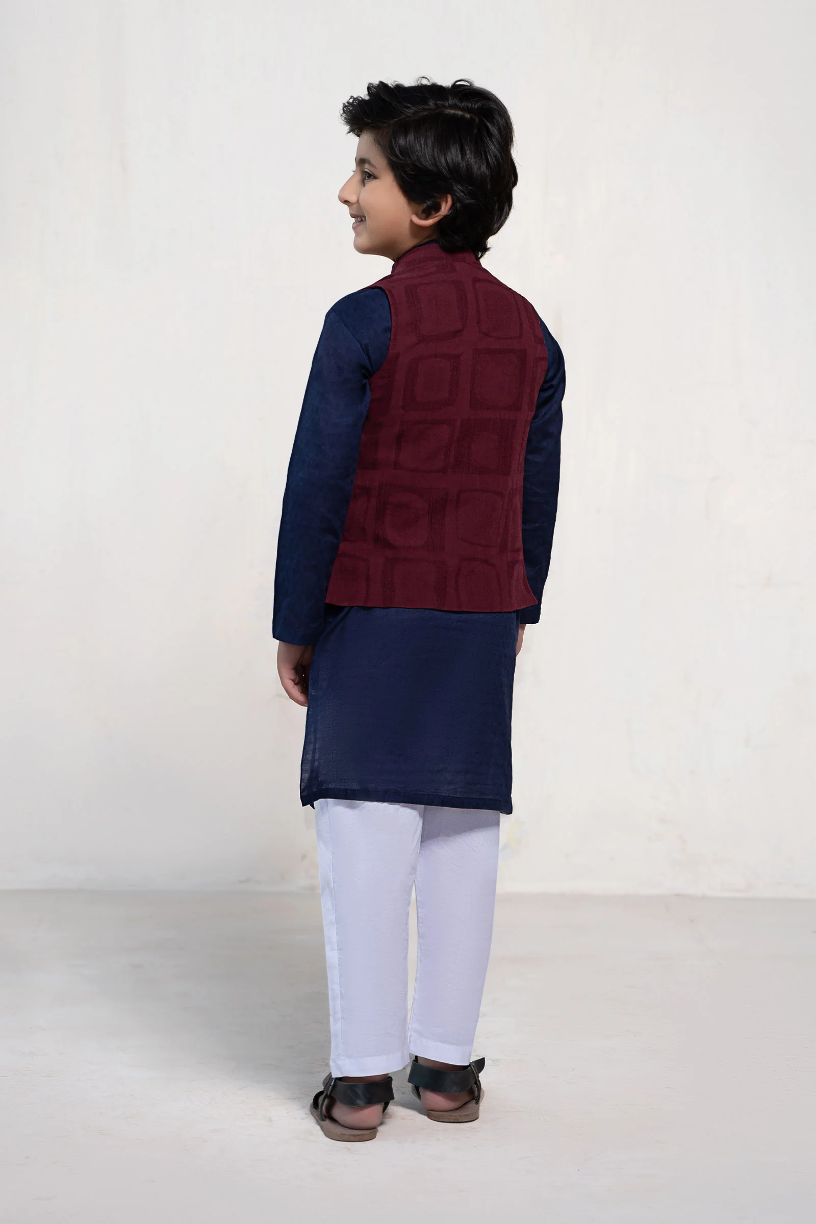Waistcoat Maroon MKB-EF23-12 - Image 4