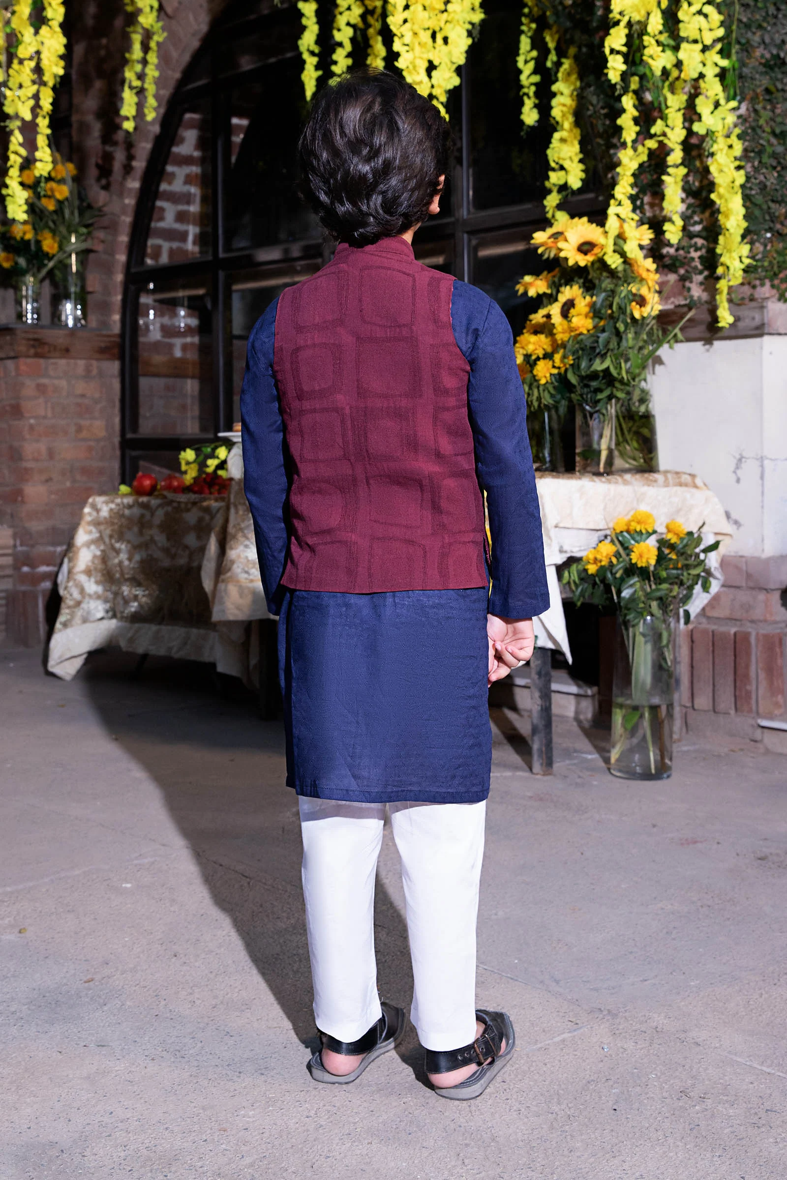 Waistcoat Maroon MKB-EF23-12 - Image 5