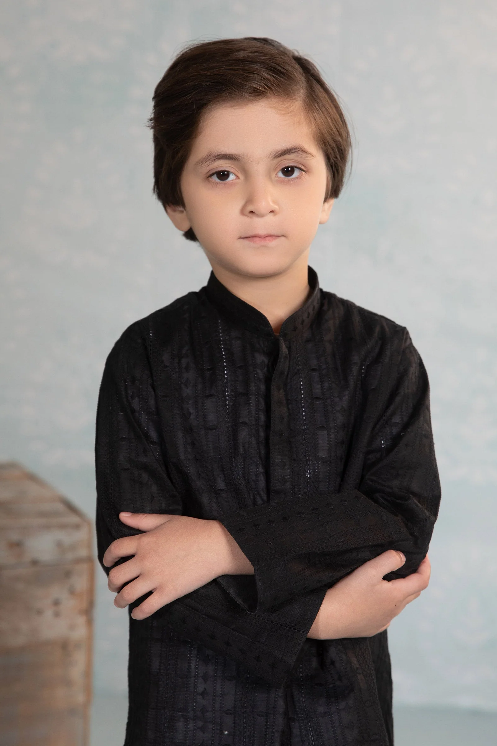 Embroidered Cotton Kurta - Image 5