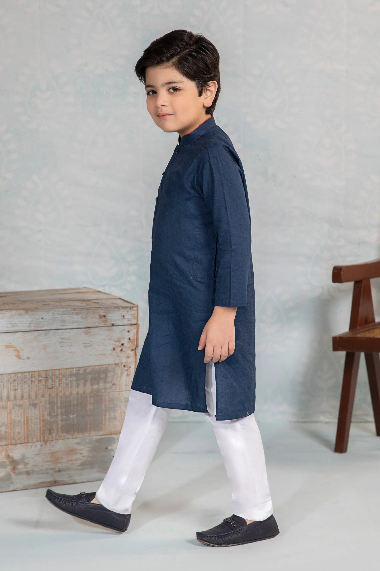 Dyed Dobby Kurta - Image 6