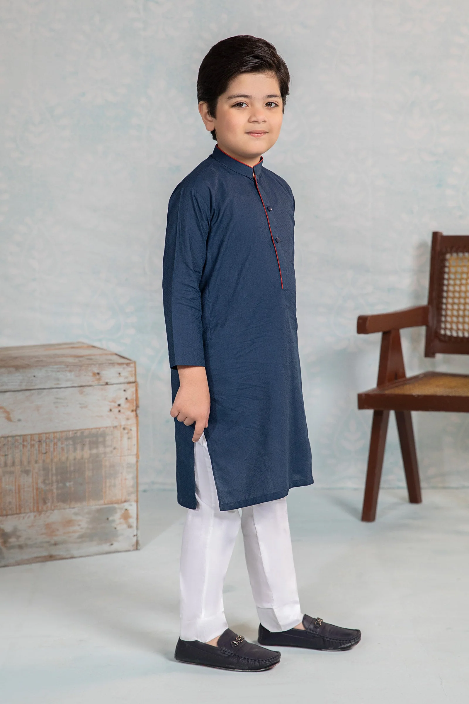 Dyed Dobby Kurta - Image 7