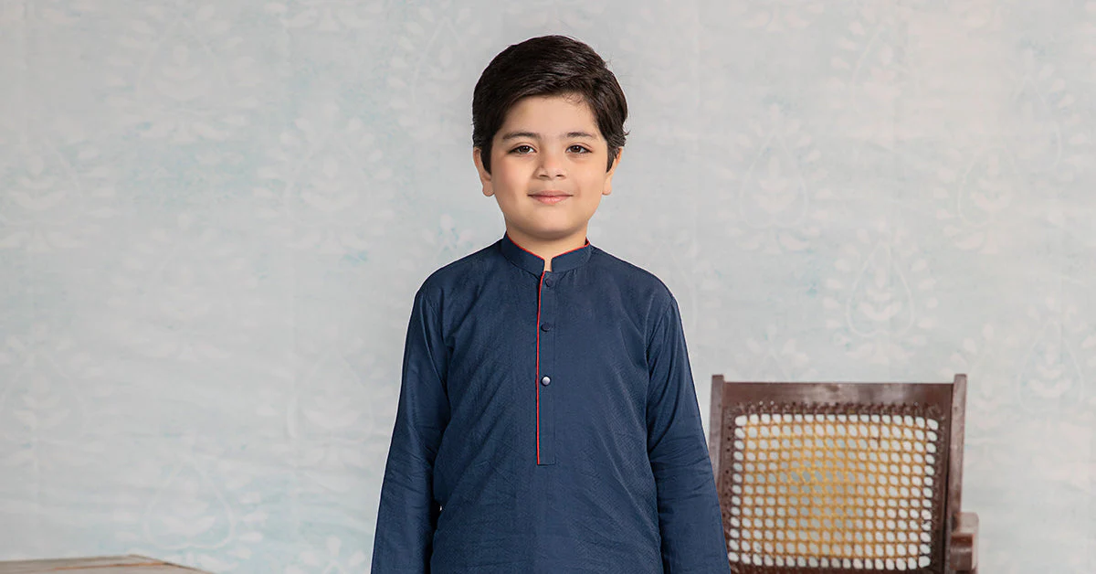 Dyed Dobby Kurta - Image 9