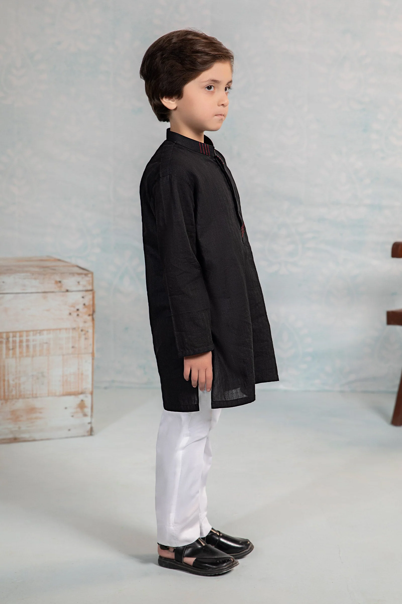 Dyed Dobby Kurta - Image 4