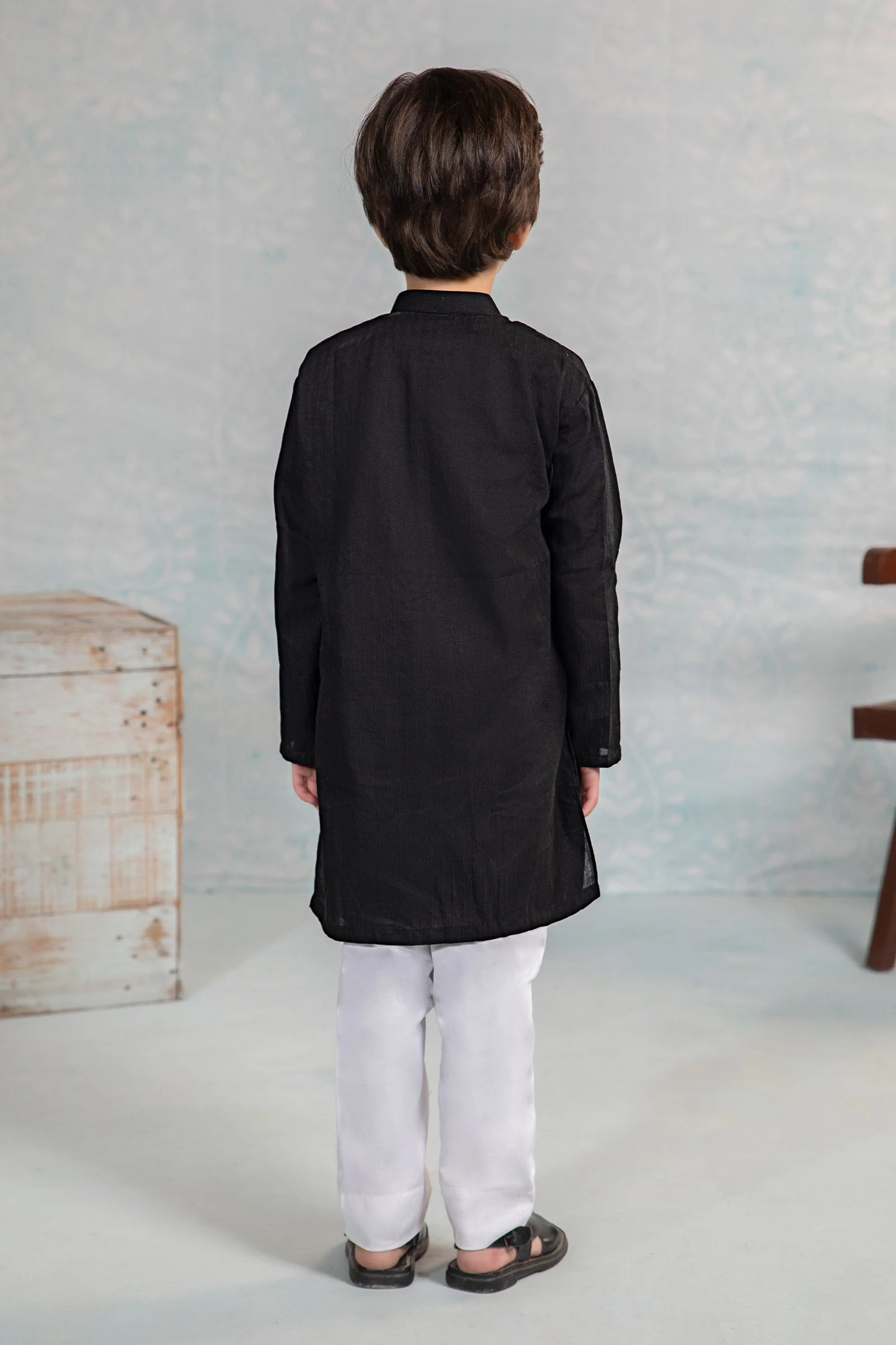 Dyed Dobby Kurta - Image 5