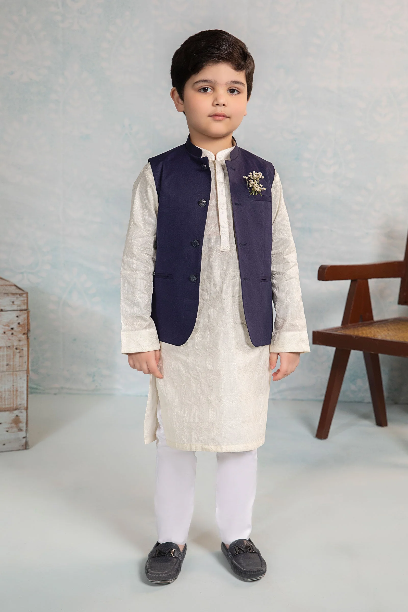 Navy Blue Waistcoat