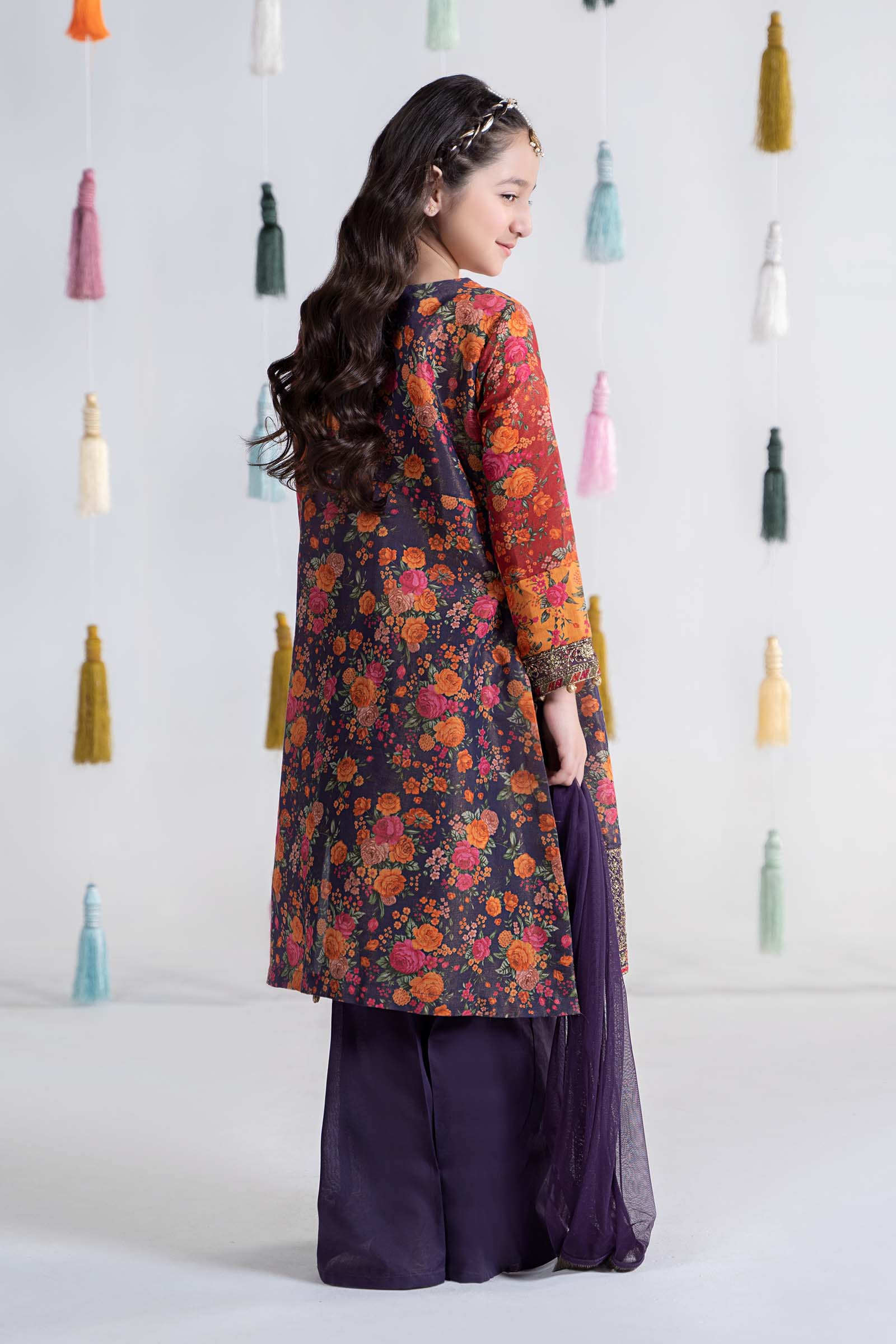 3 Piece Printed Cotton Masoori Suit - Image 7