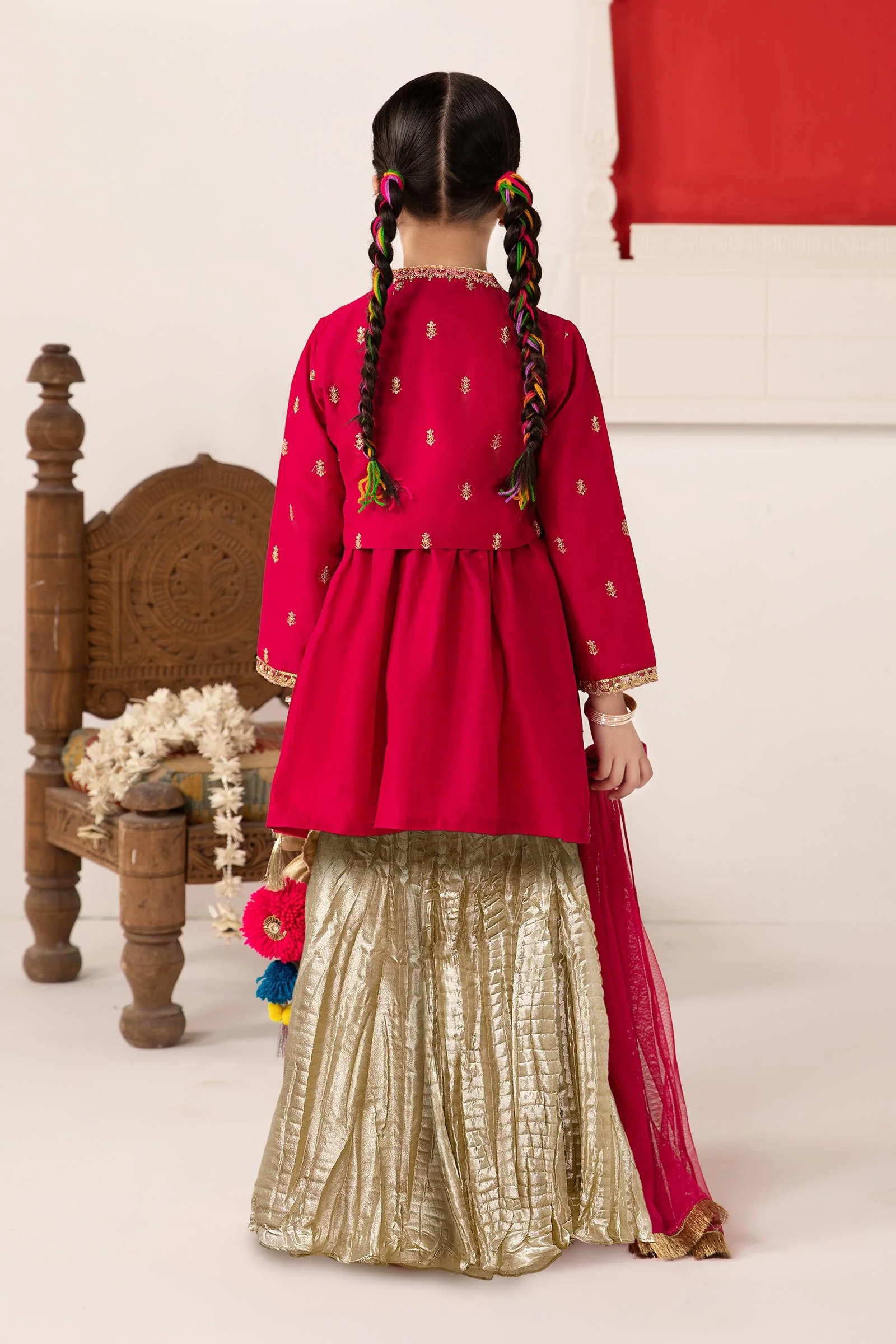 3 Piece Dyed Lawn Suit - Image 5