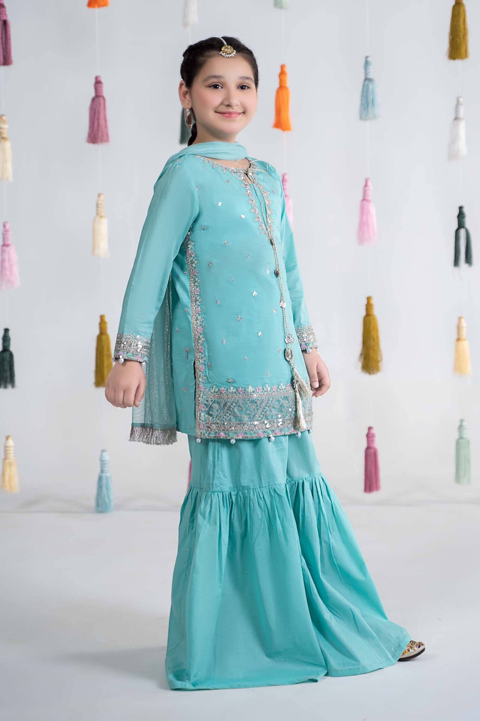 3 Piece Dyed Lawn Suit - Image 5