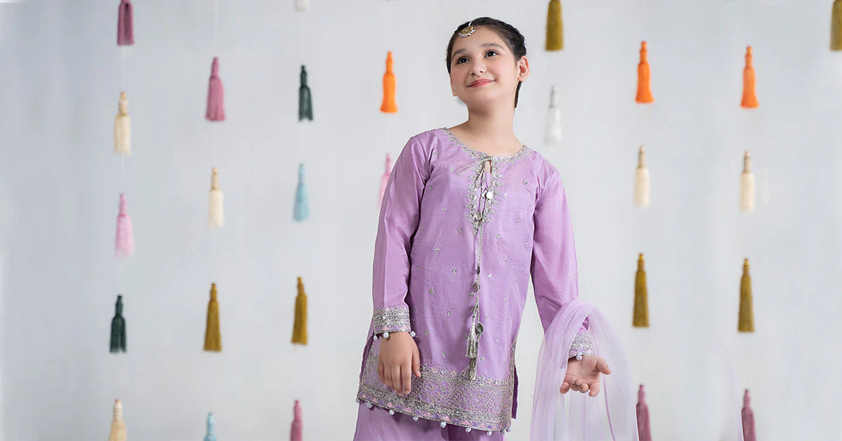 3 Piece Dyed Lawn Suit - Image 9