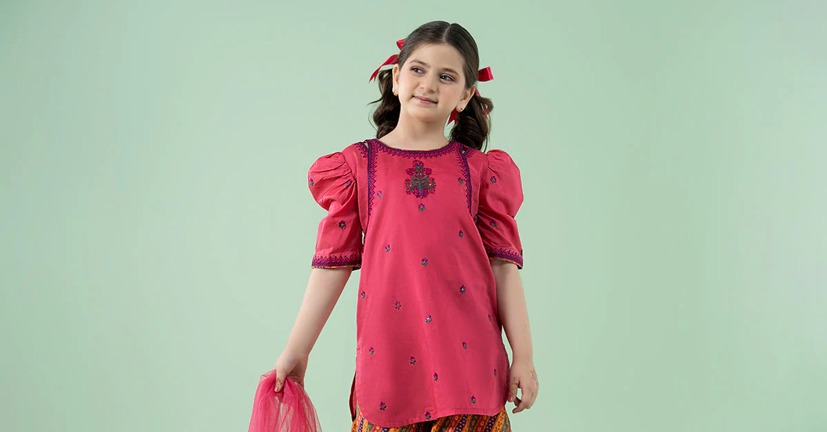 3 Piece Embroidered Lawn Suit - Image 7
