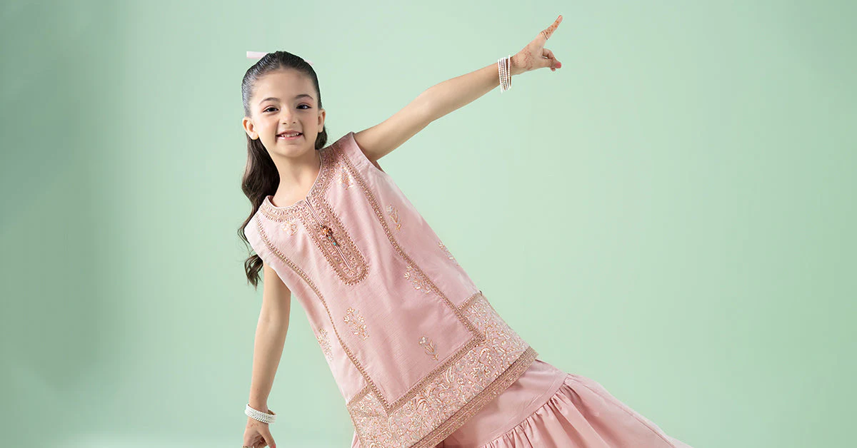 3 Piece Embroidered Dobby Suit - Image 8
