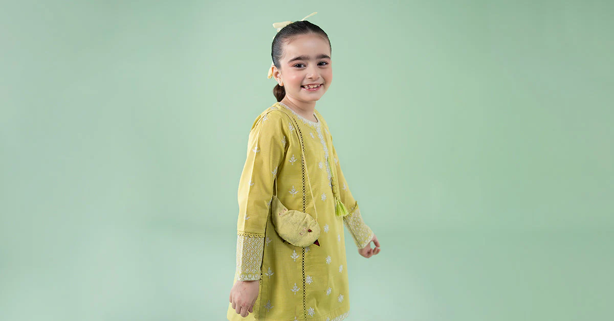 3 Piece Embroidered Dobby Suit - Image 8