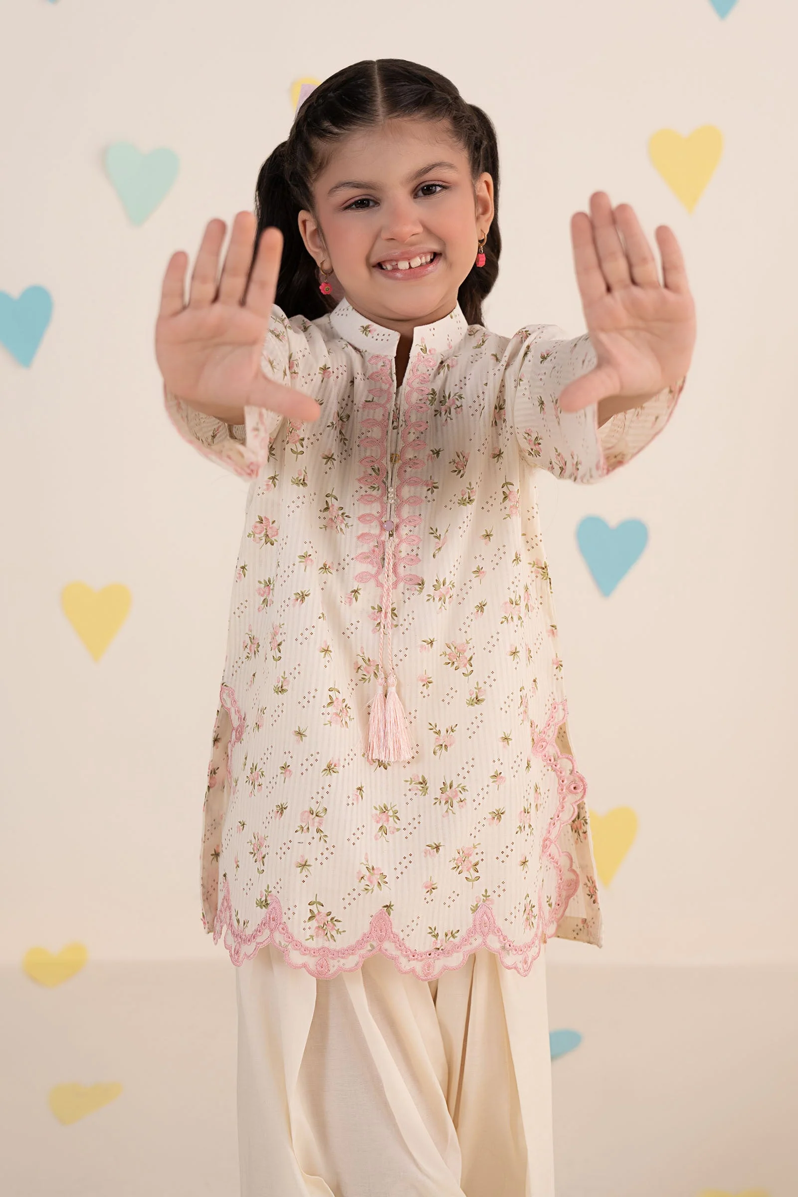 2 Piece Embroidered Lawn Suit - Image 2