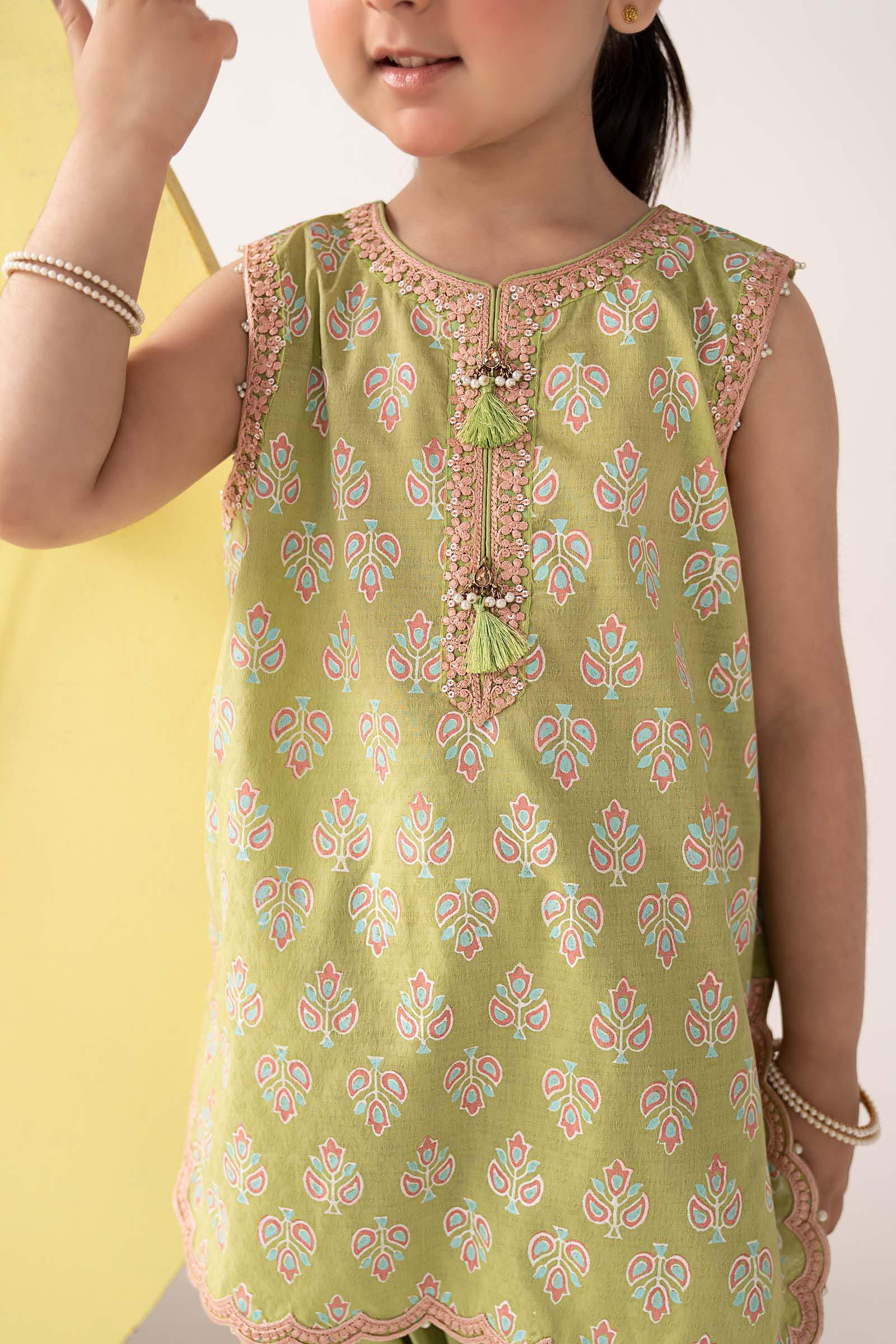 2 Piece Embroidered Dobby Lawn Suit - Image 3